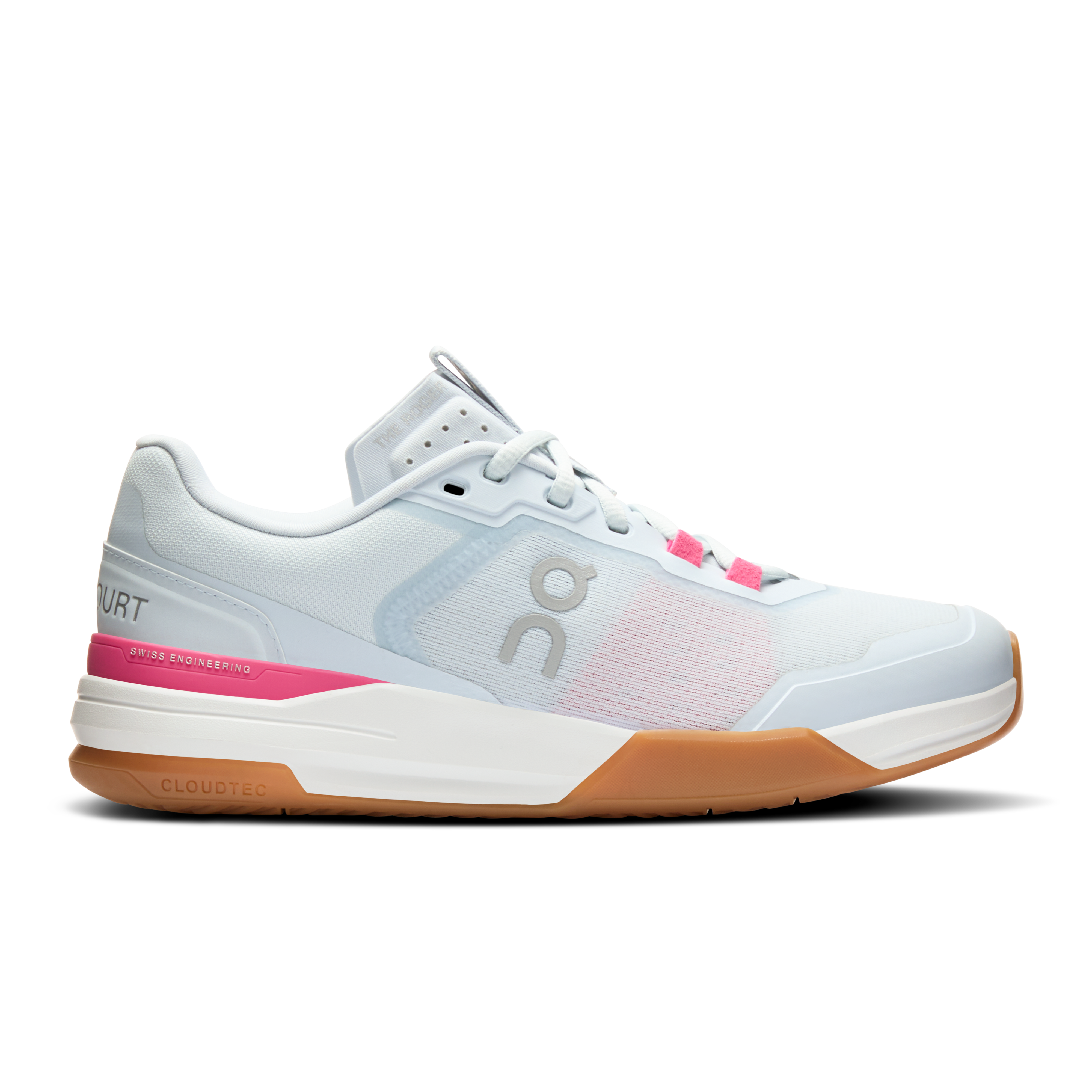 On THE ROGER Advantage Pro Bleu Blanc Femme Femme – Tennis, sports de raquette, CloudTec® dissimulée Chaussures