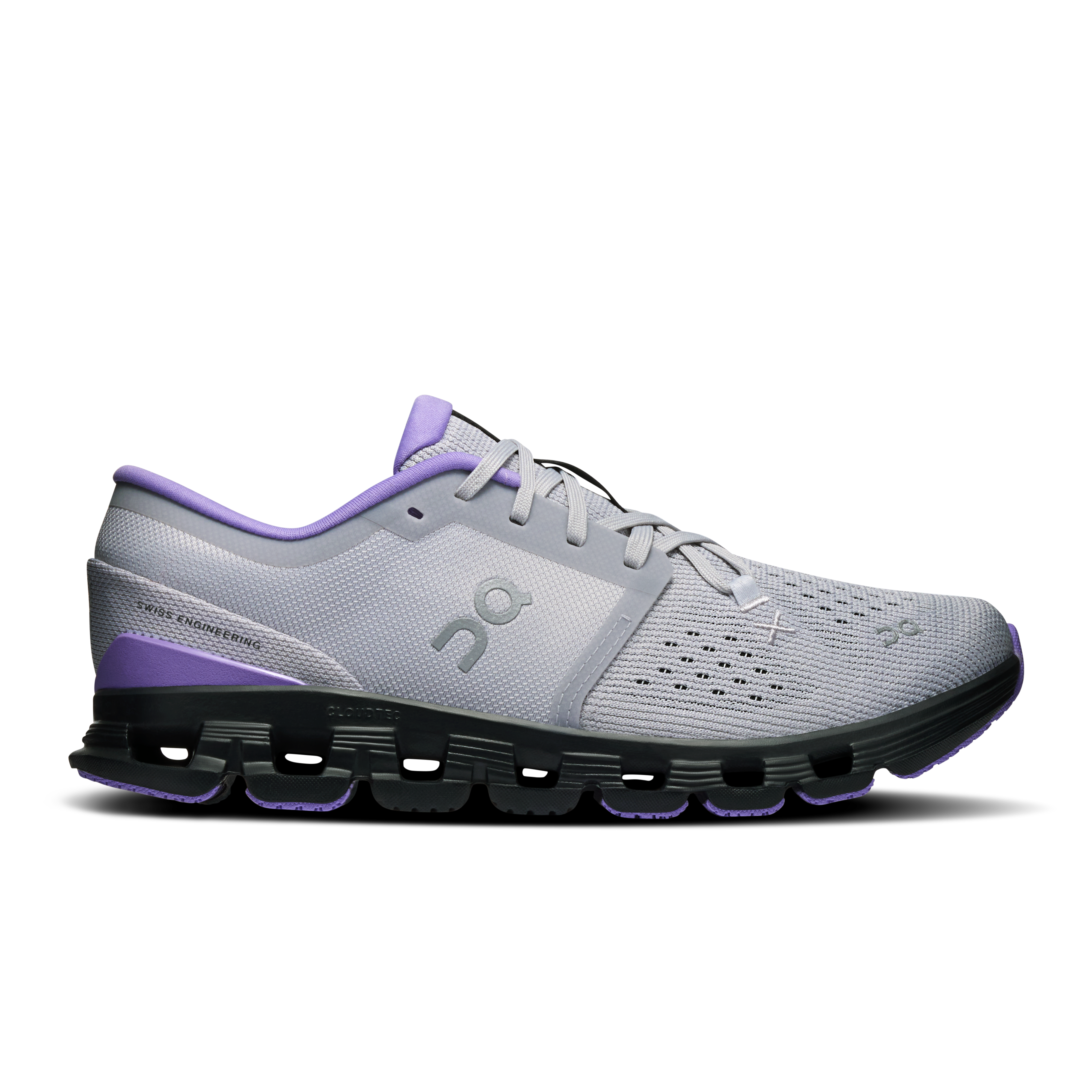 On Cloud X 4 Grey Pink Women Women – Versatile workouts, gym workouts, HIIT Shoes