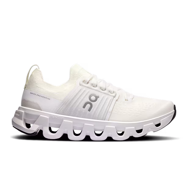 Cloudswift 4 Road Running Shoe in White/White