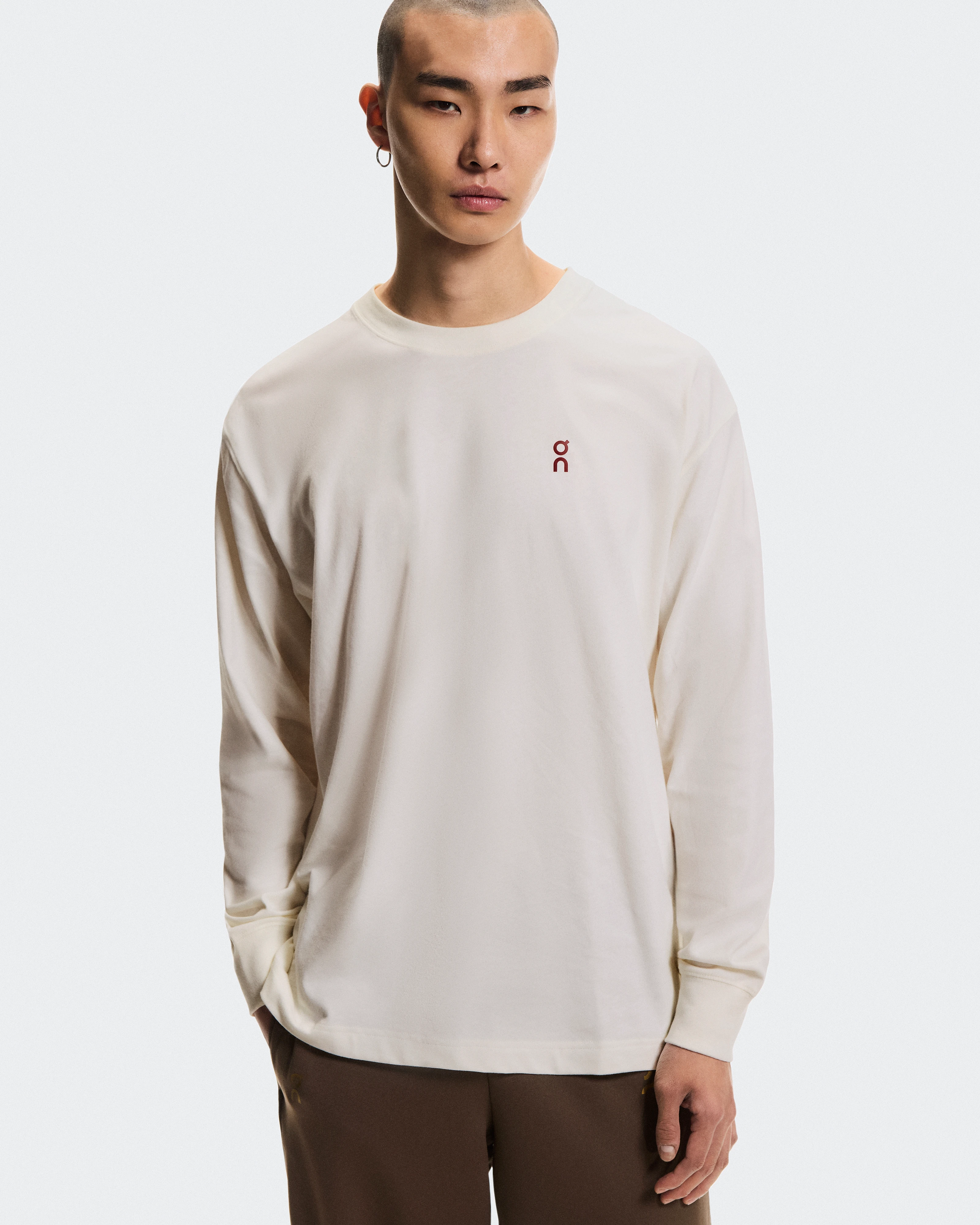 On Club Long-T Year of the Horse Ivory Men Tops and t-shirts