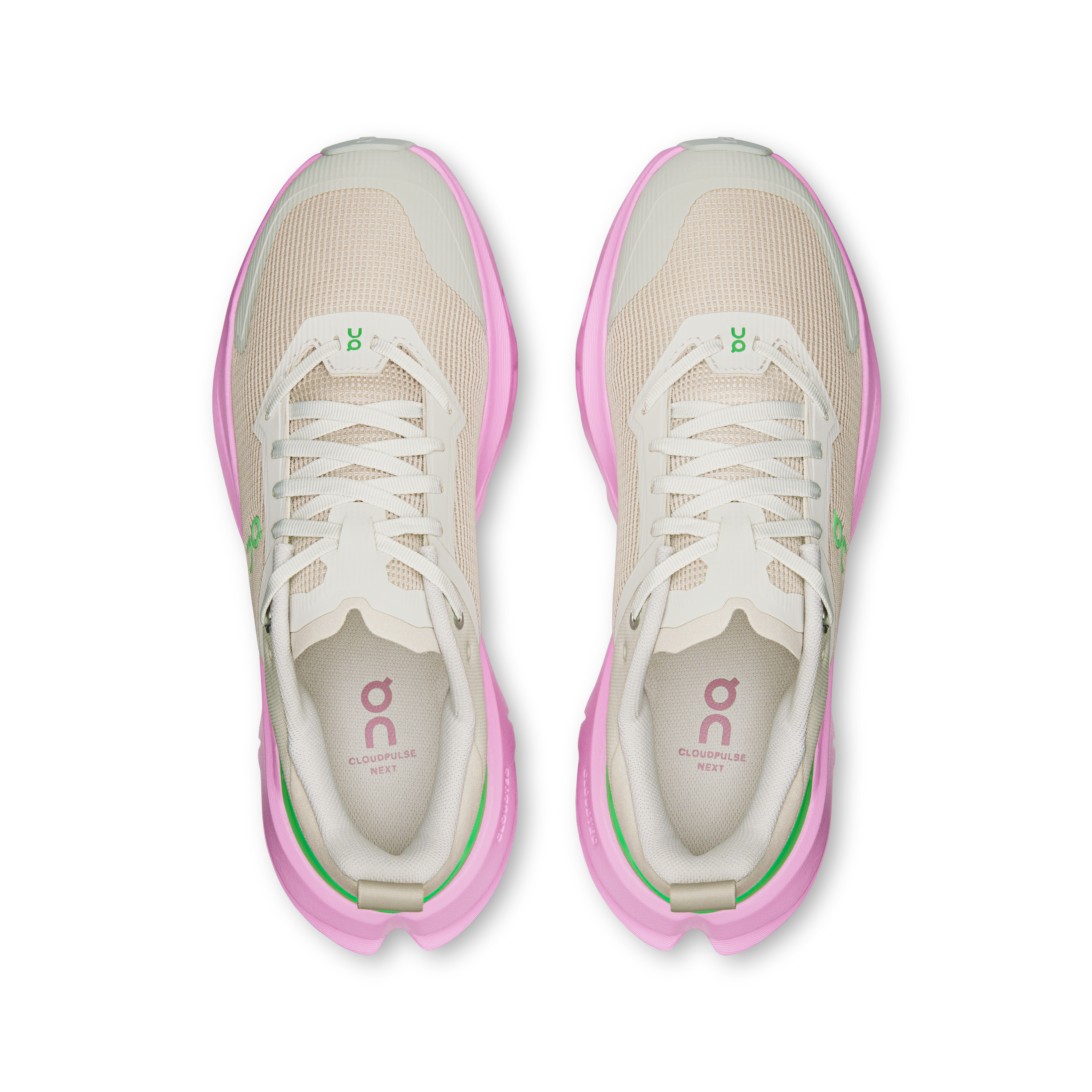 On Cloudpulse Next Silver & Honeydew Feminino Training Tênis