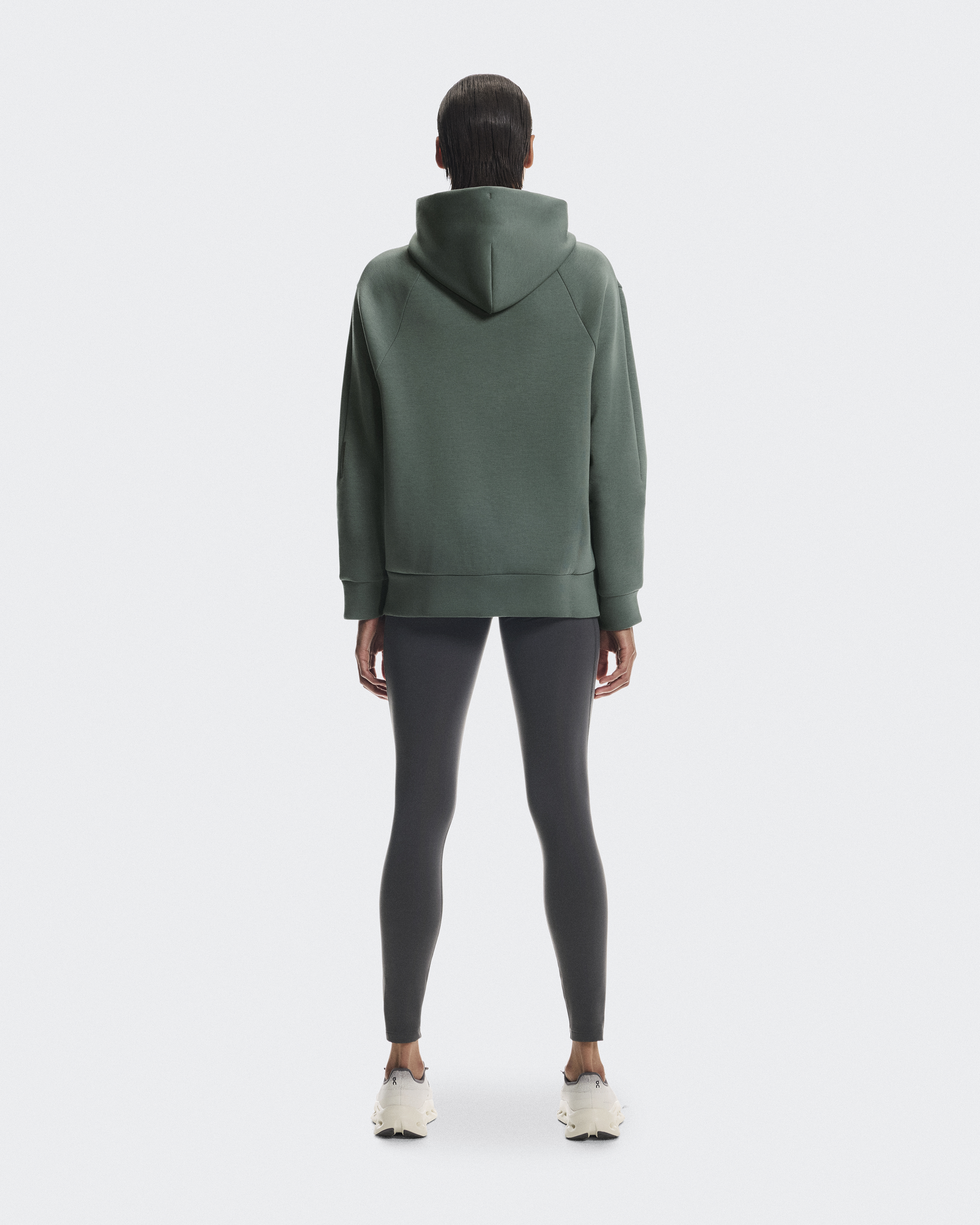 Women's Focus Tech Zip Hoodie | Green | On United States