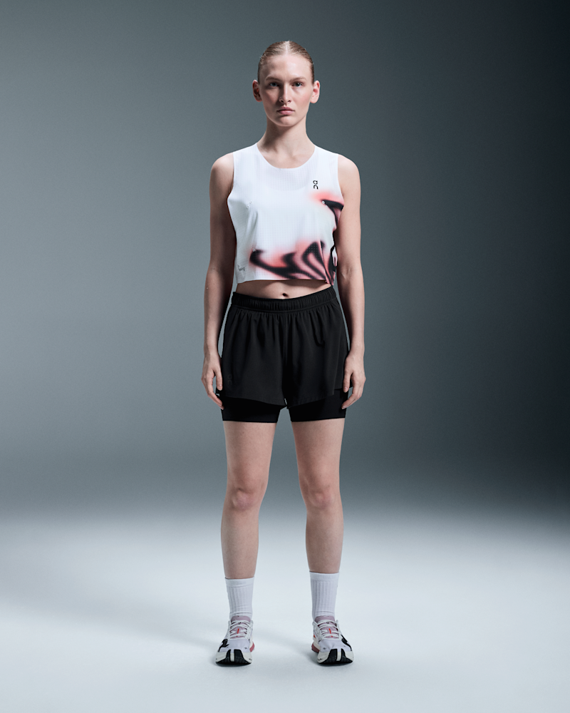 On Women's Pace Tank Top in Undyed, Size: XL, Polyester