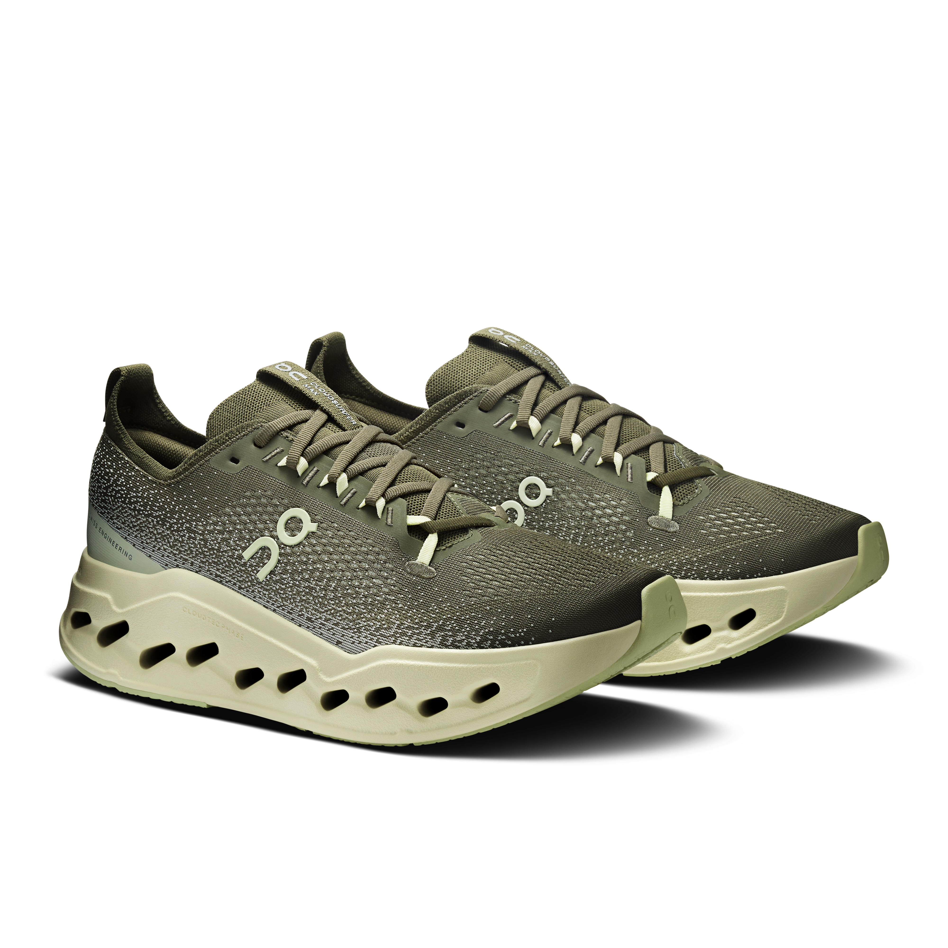 On Cloudsurfer Max Olive & Seedling Men Road running Shoes