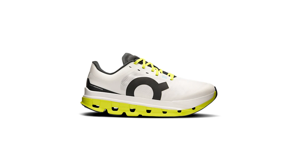 Men's Cloudflow 5 | White & Yellow | On United States Men's Cloudflow 5 | White & Yellow | On United States