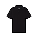 Courtside Polo Short-Sleeve Shirt in Black/Eclipse