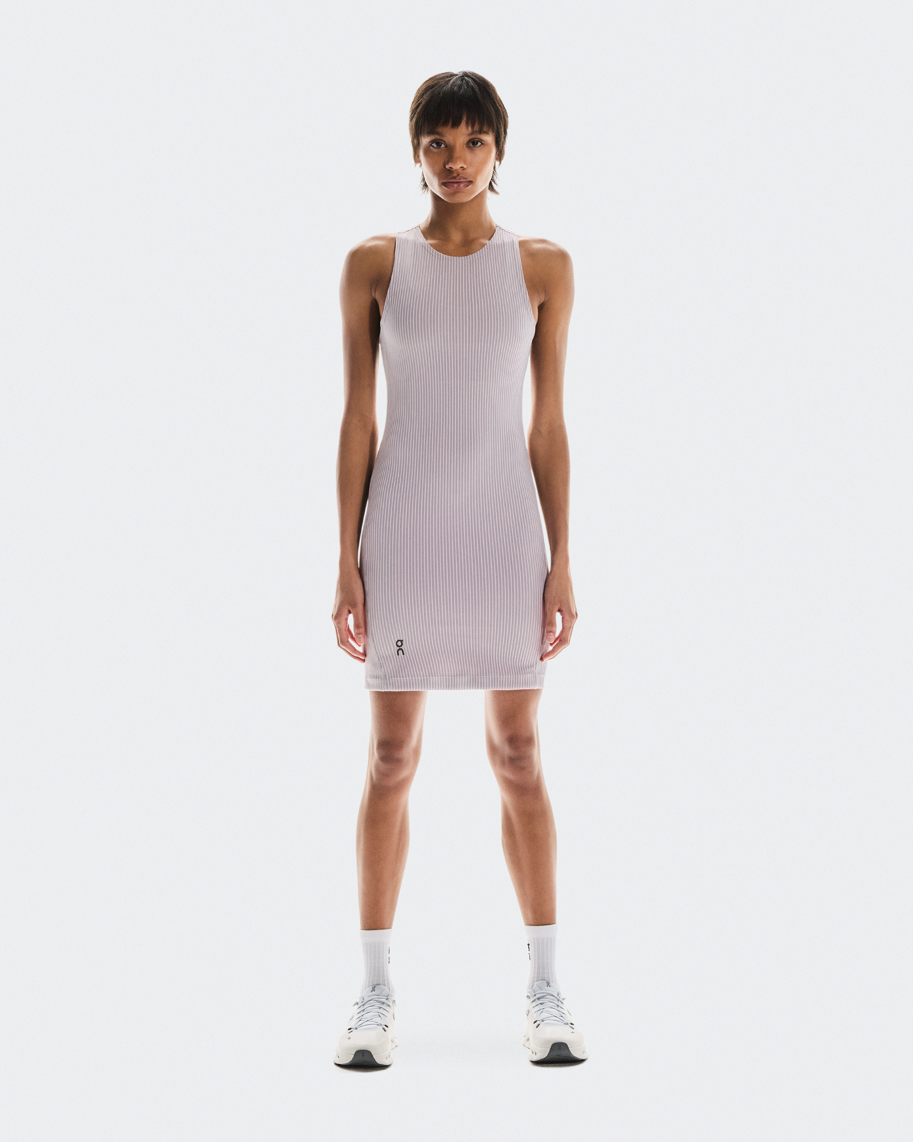 All-Day Ribbed DressWomen / Orchid | Lilac / L