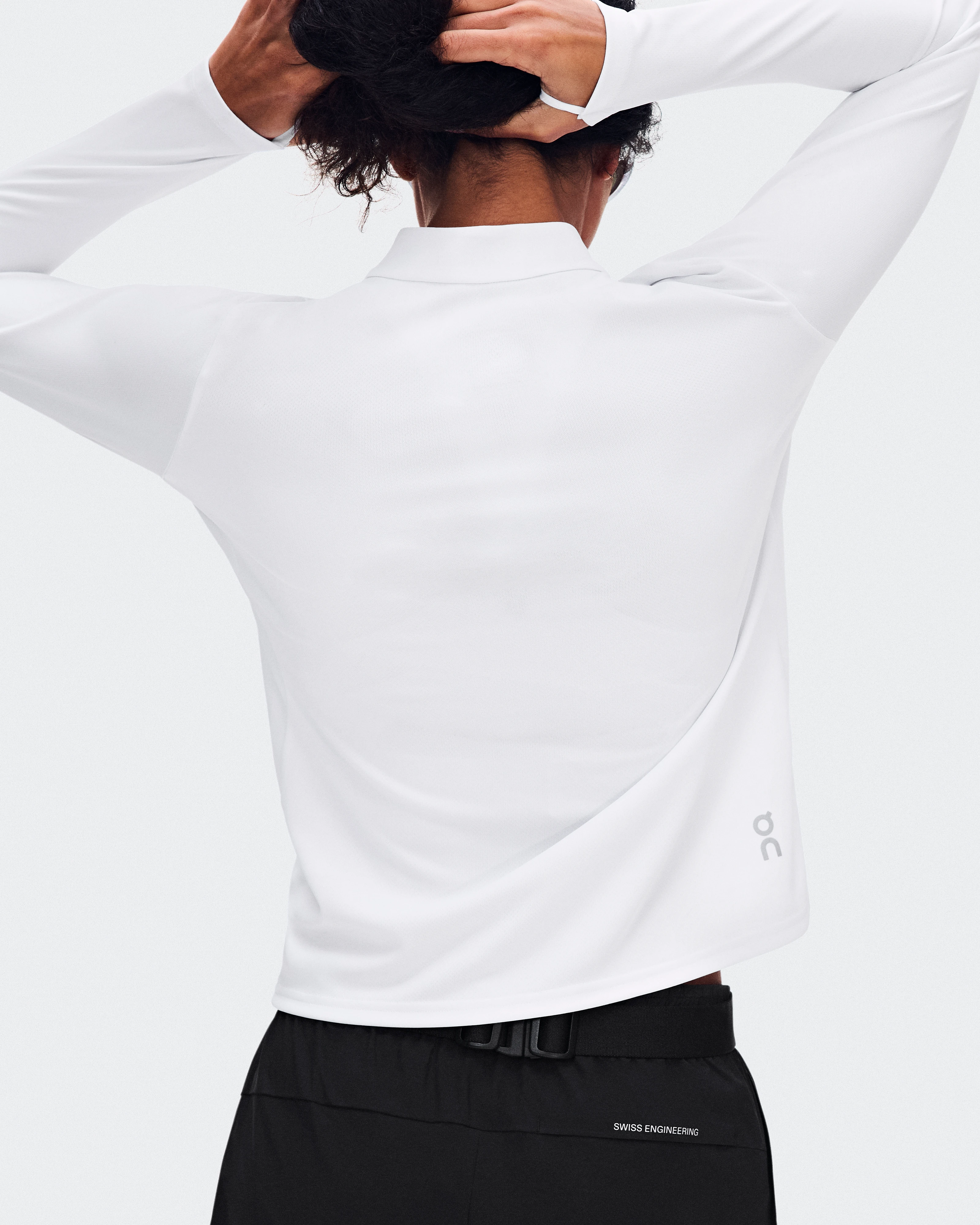 On Core 1/4 Zip White ウィメンズ ジャケット