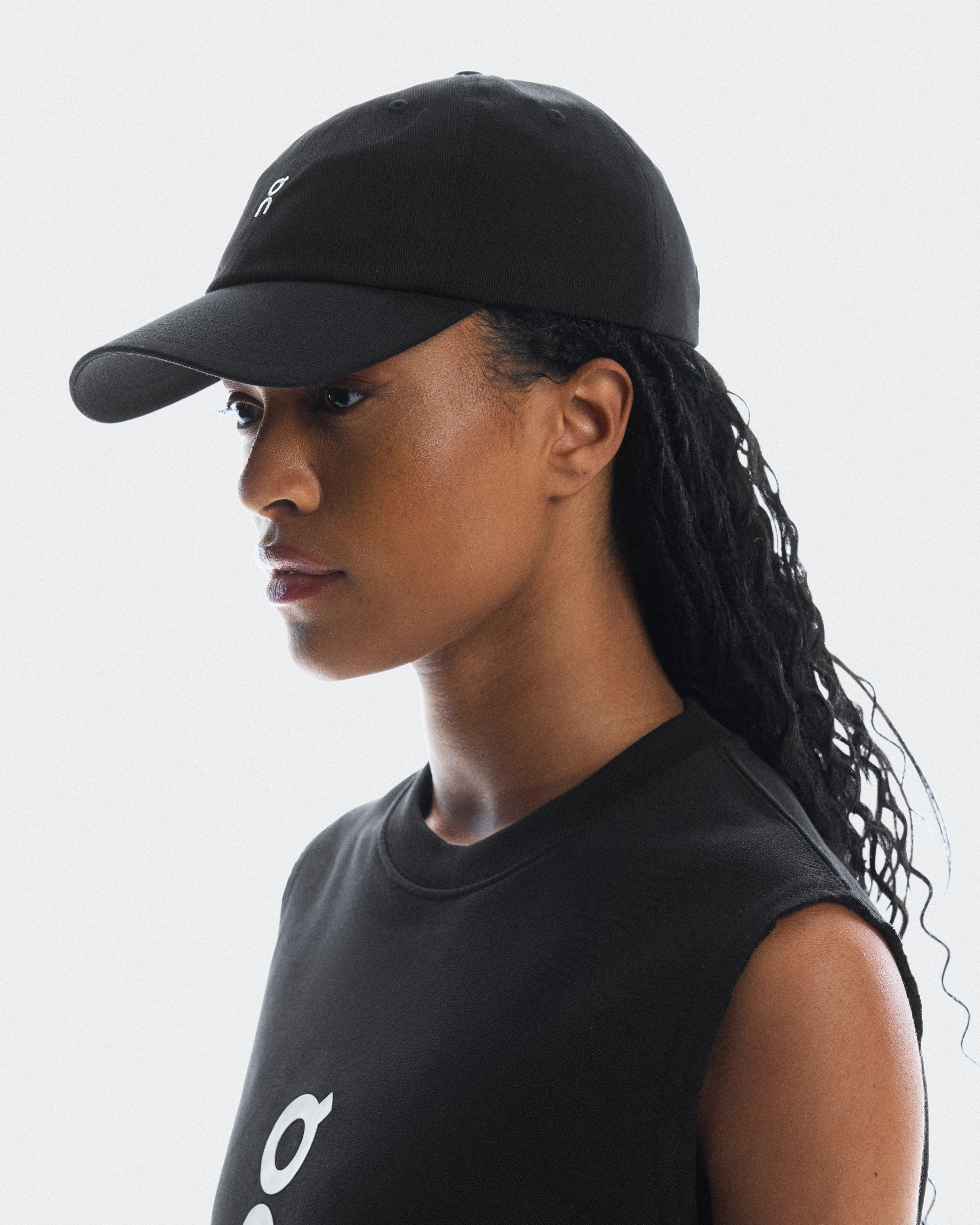 On All-Day Cap Black Unisex Headwear
