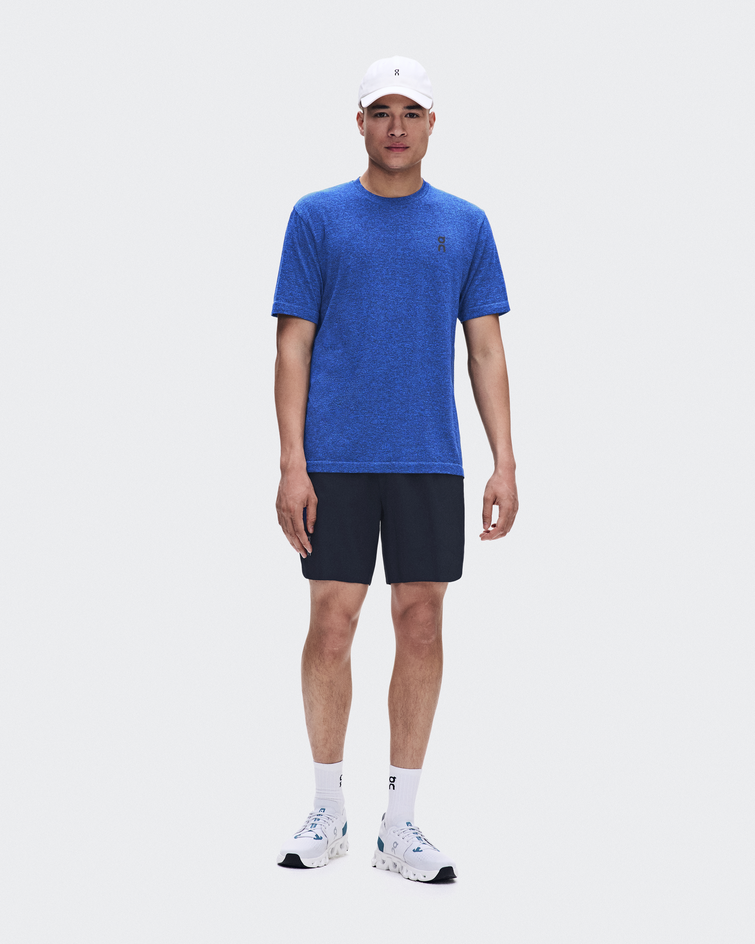 Train Flex-T Short-Sleeve Shirt in Jay Heather