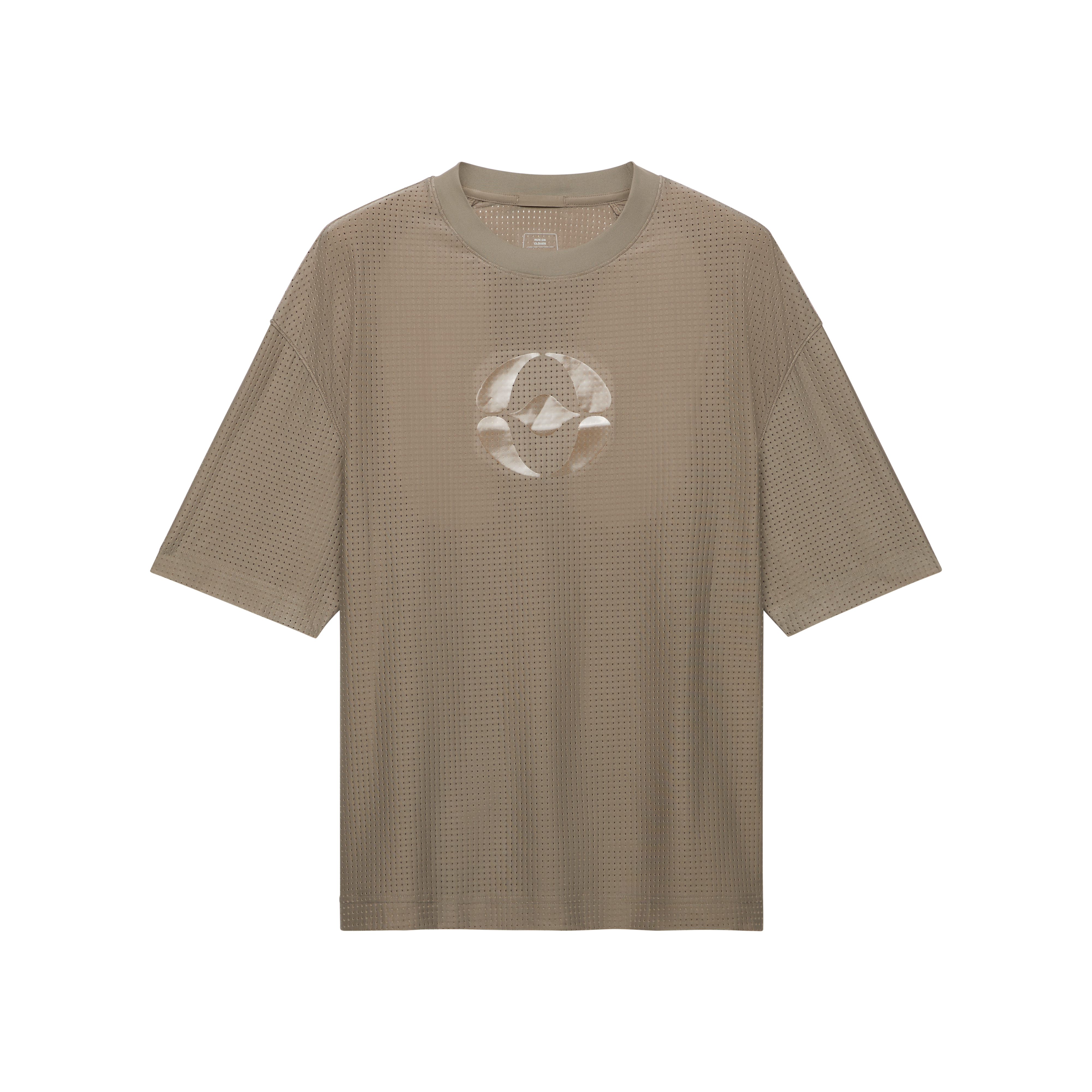 Cut-Out T FKA Short-Sleeve Shirt in Cinder