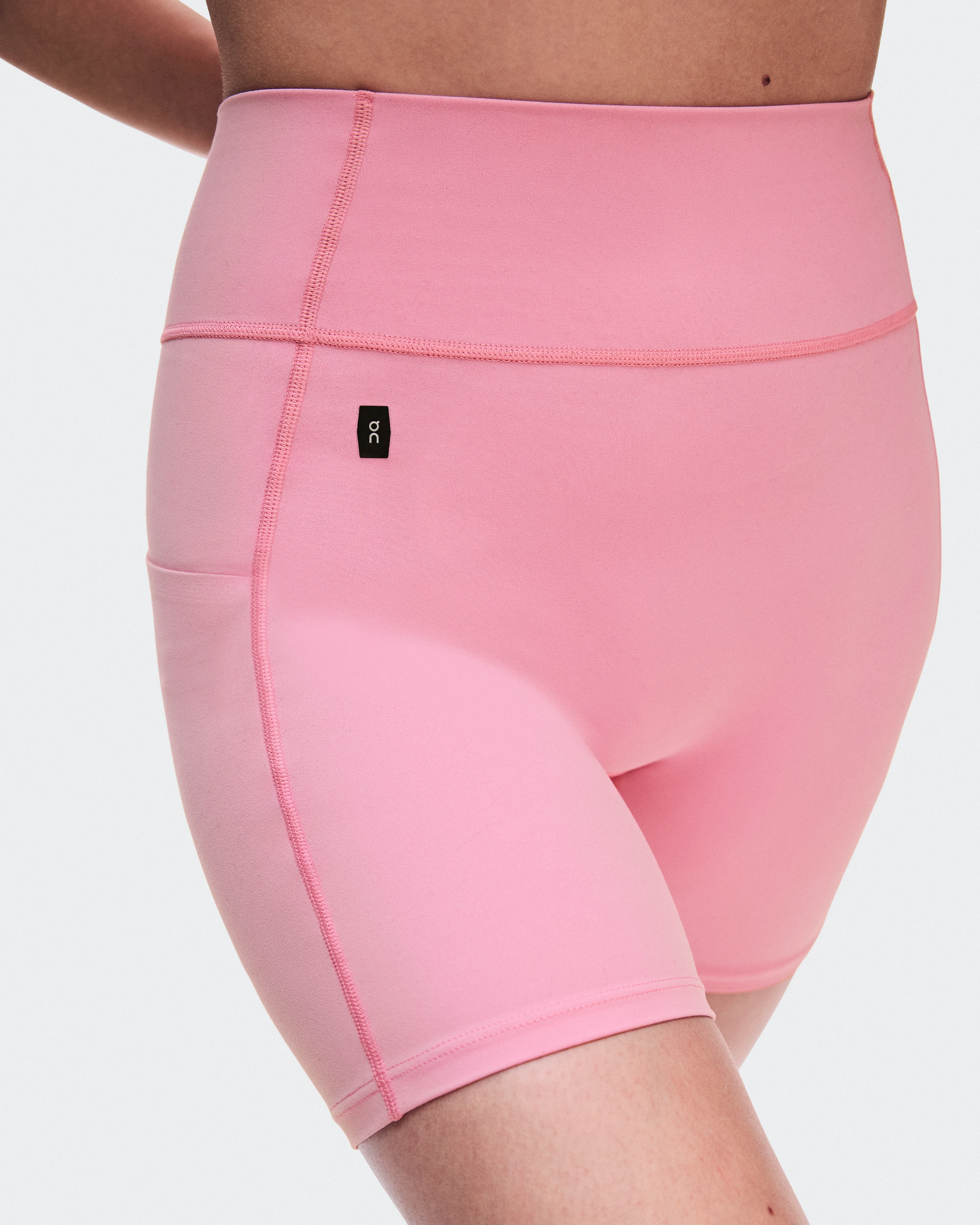 On Studio Leggings Short 6" Magnolia Women Tights