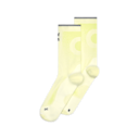 Elite Run Sock High Hyper in White/Lime