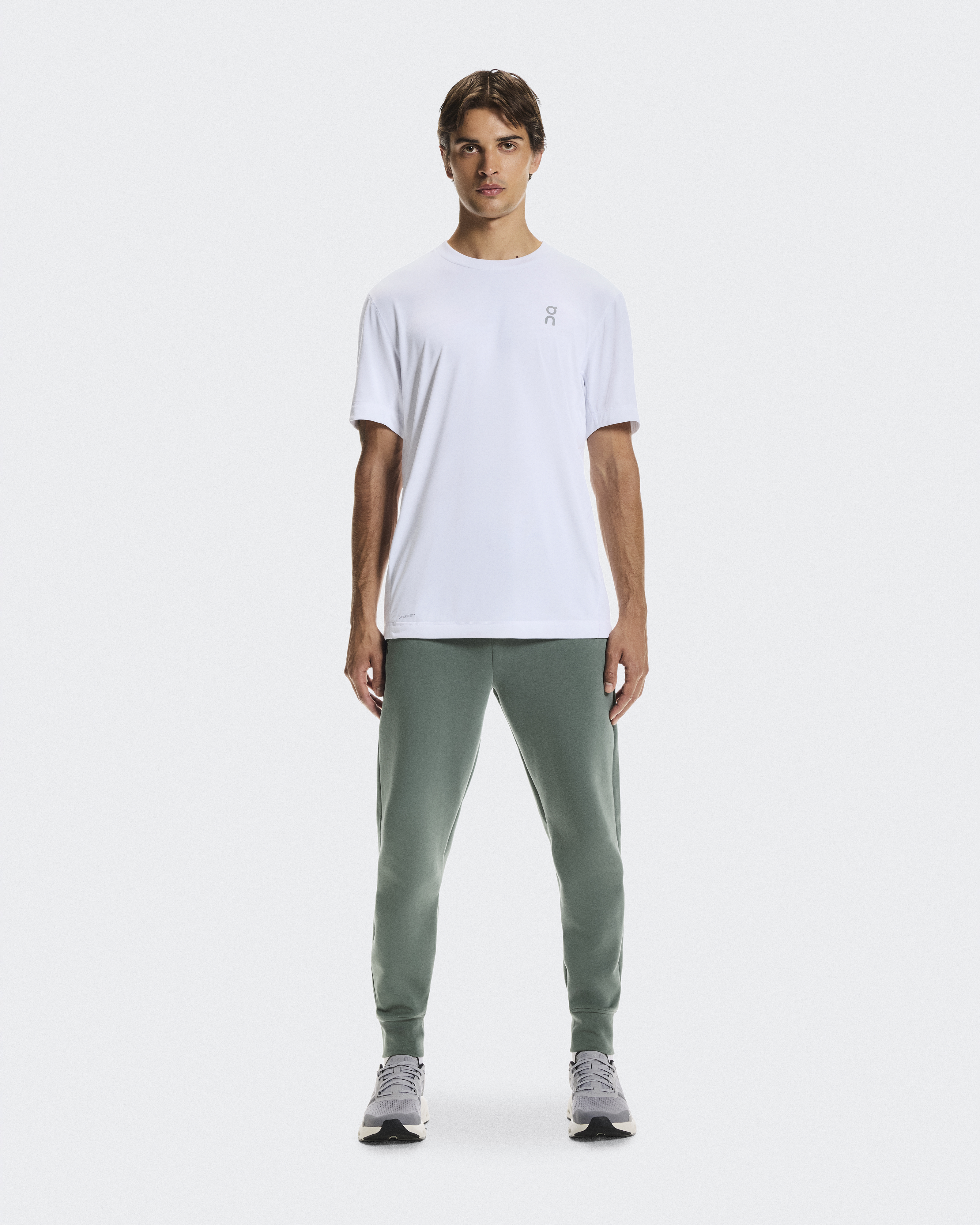 On Focus Tech Sweatpants per Uomo in Olive, Taglia: XS, Polyester