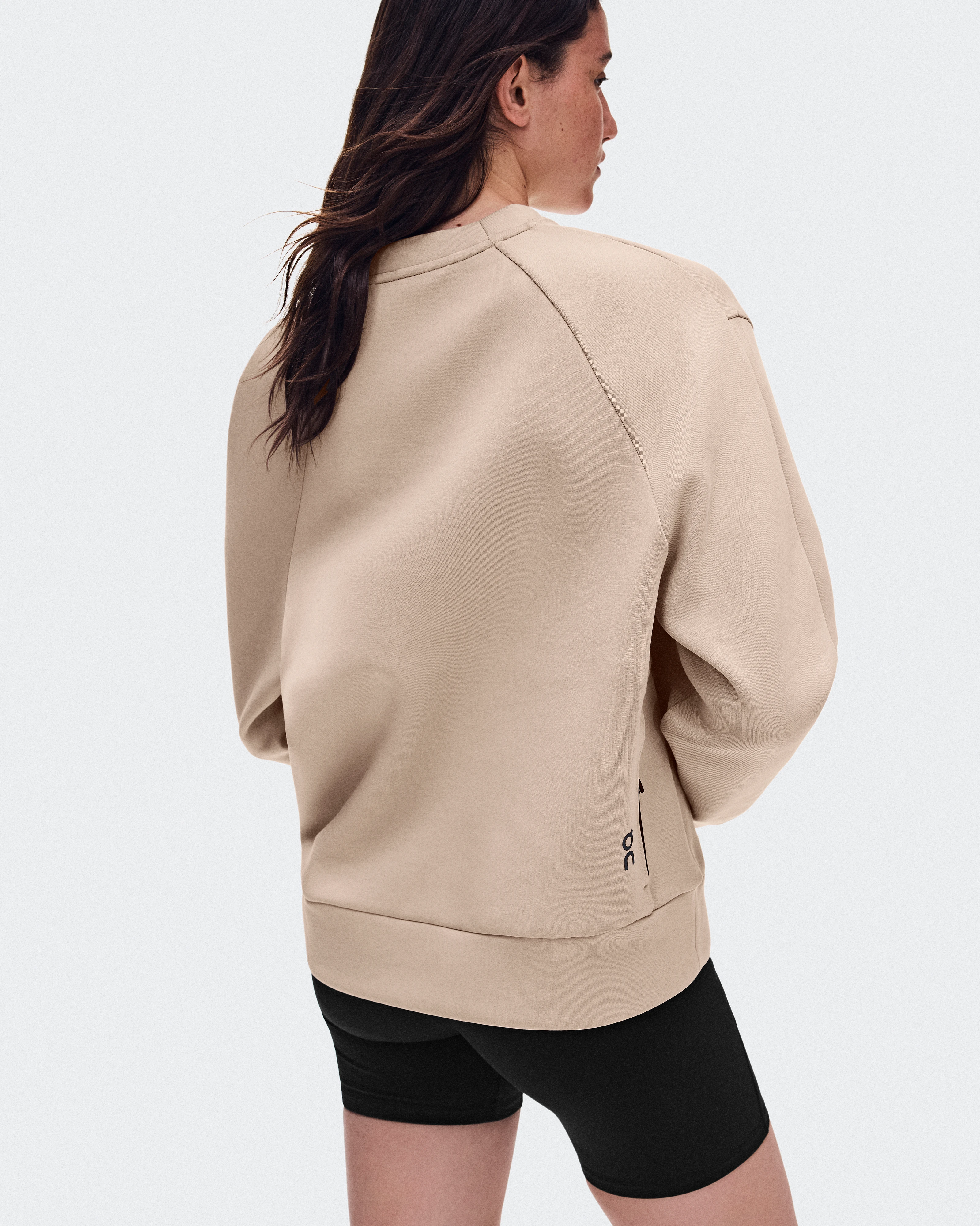 On Focus Tech Crew Desert Women Hoodies and sweatshirts