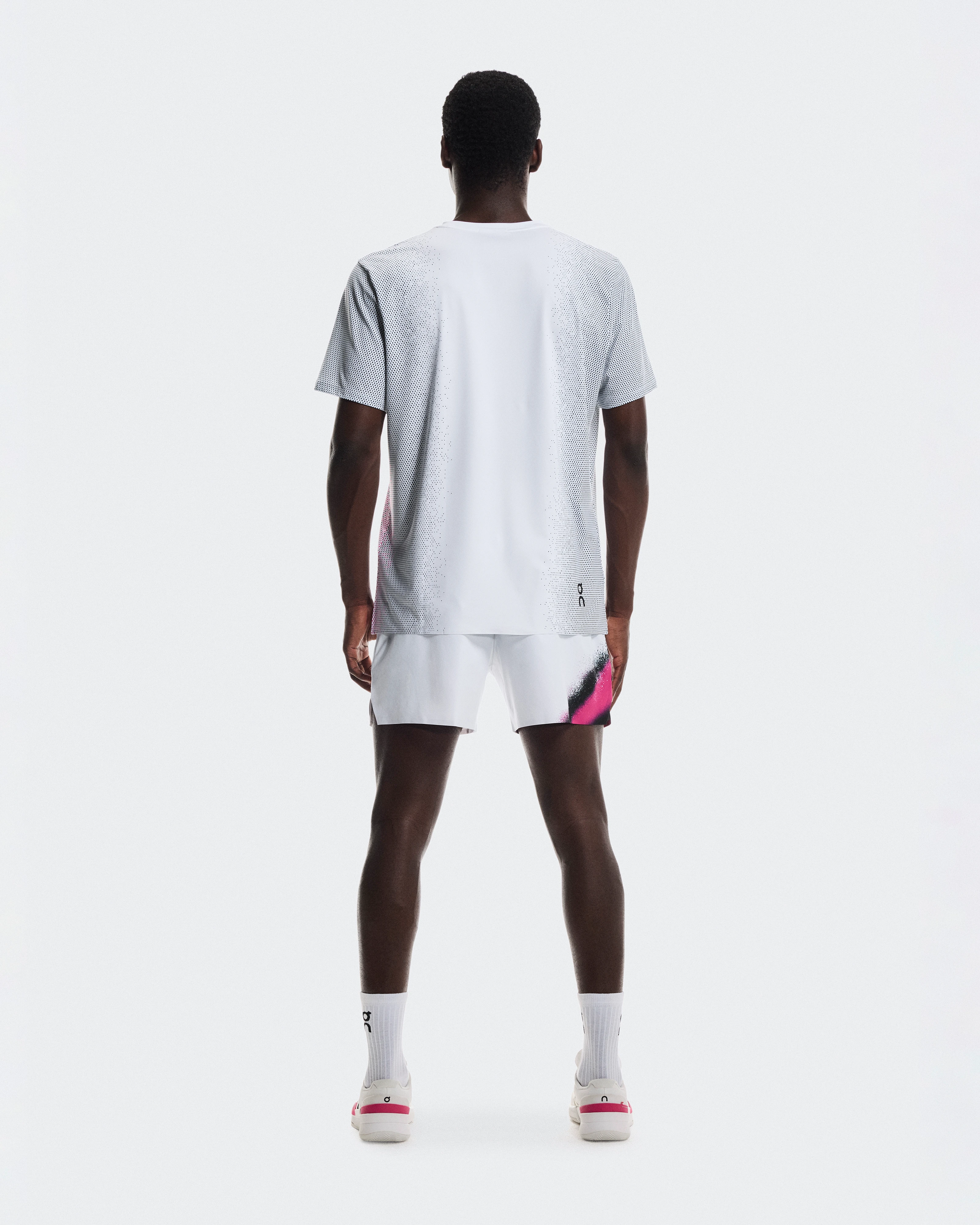 On Court-T White & Dim Men Tops and t-shirts