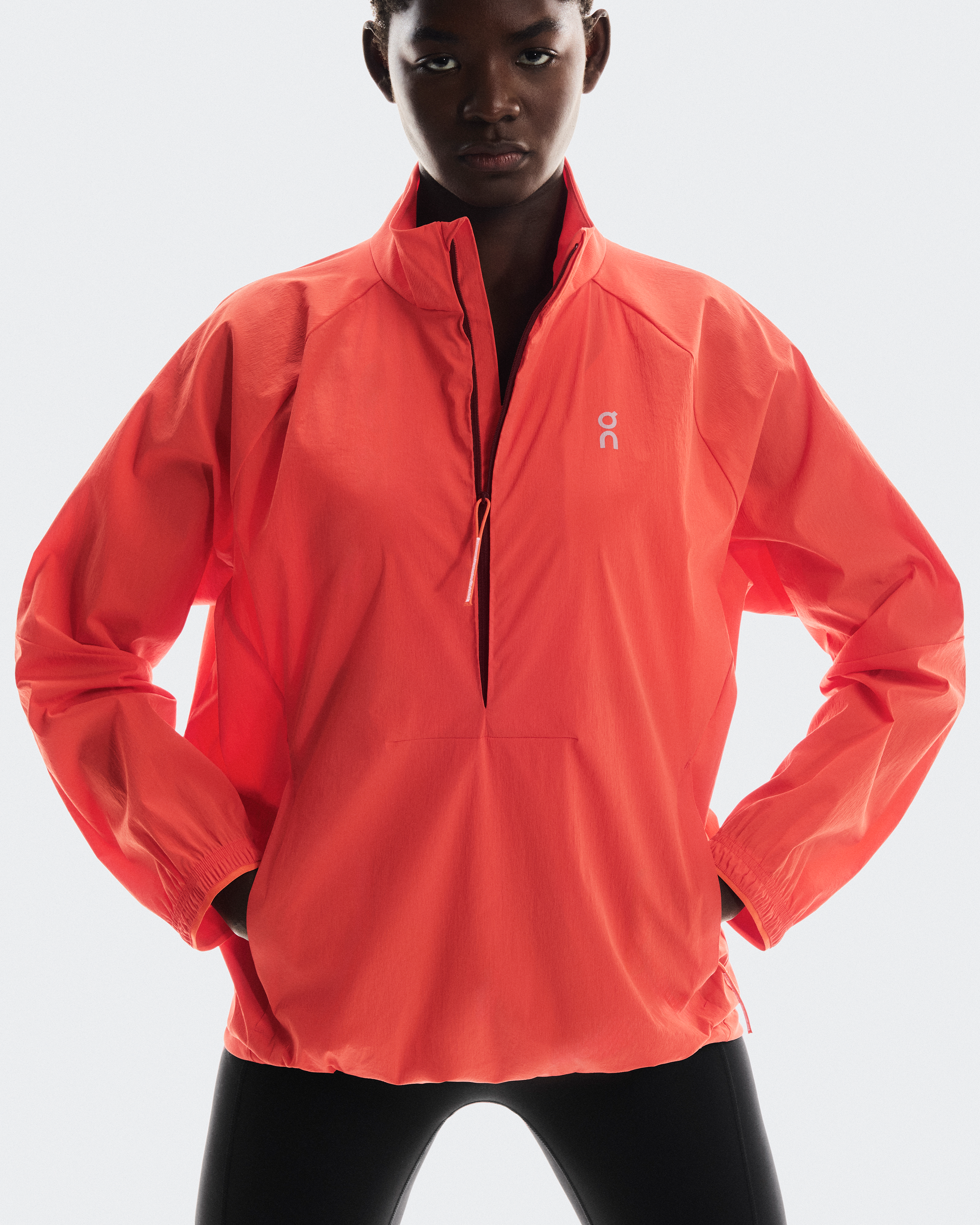 All-Day 1/2 Zip JacketWomen / Coral / L