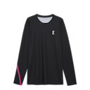 Court Long-T Long-Sleeve Shirt in Black