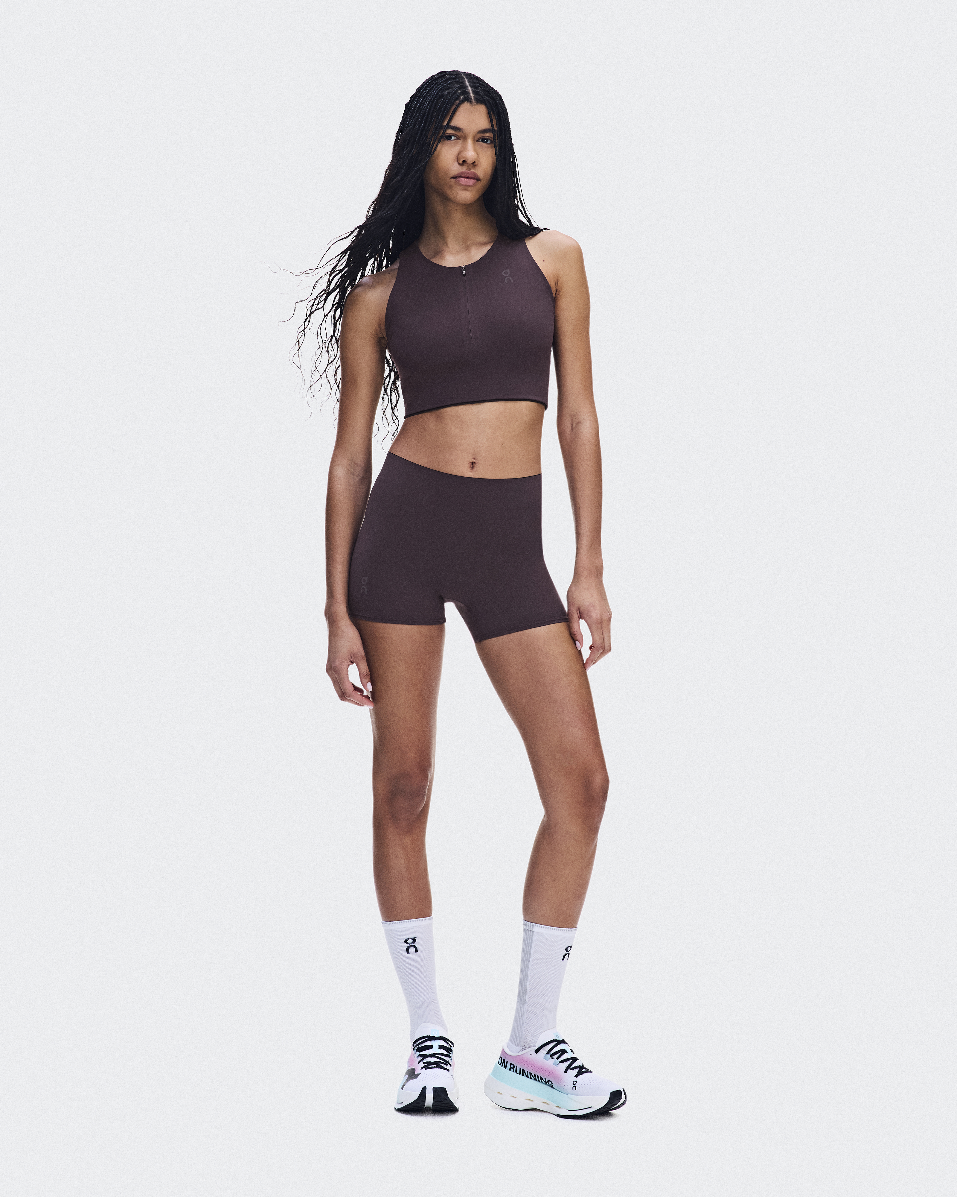 Women's Zero Short Tights | Grey | On Japan