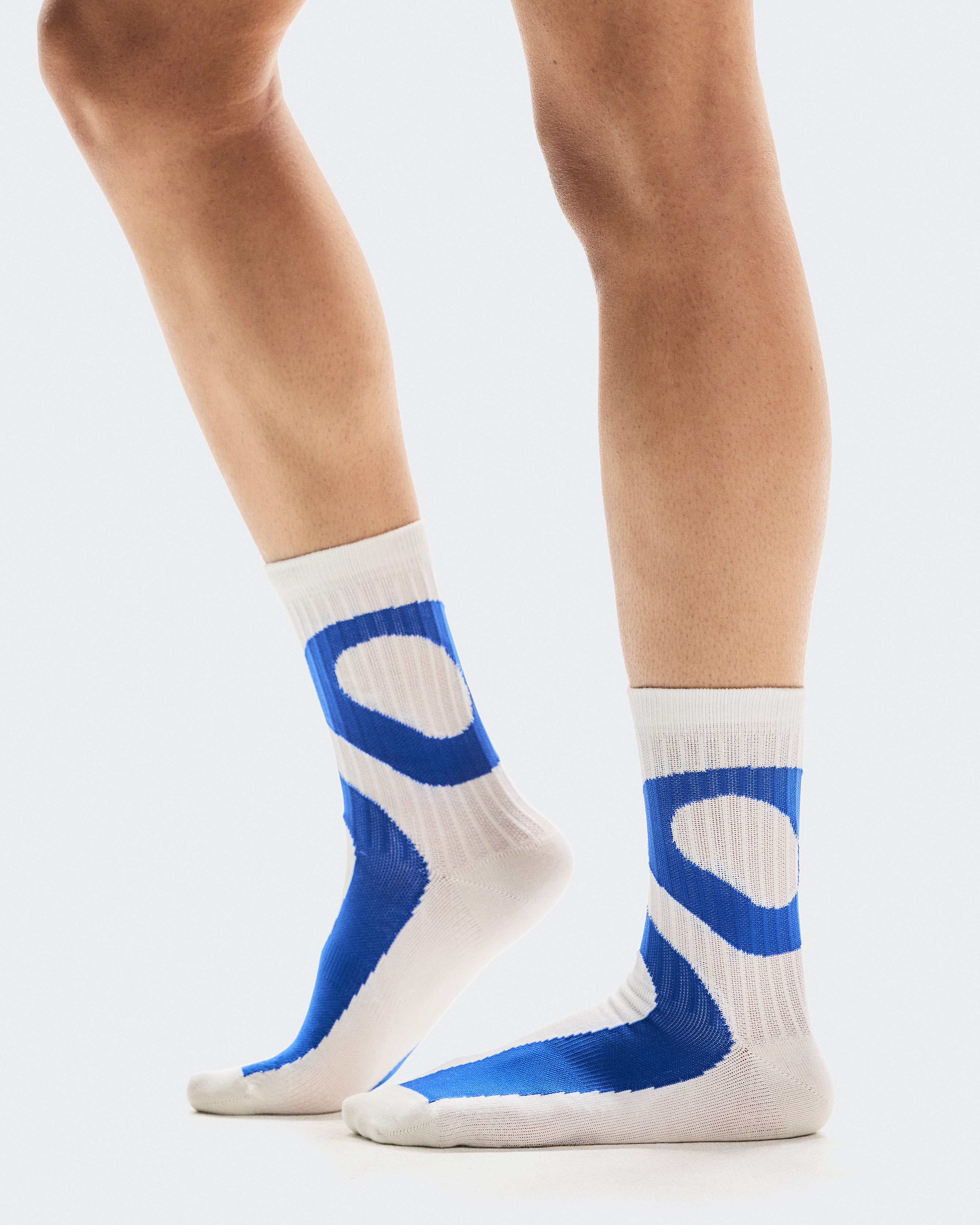 Liquid Logo Sock High 2PUnisex / Ivory | Flame / 35 - 38.5