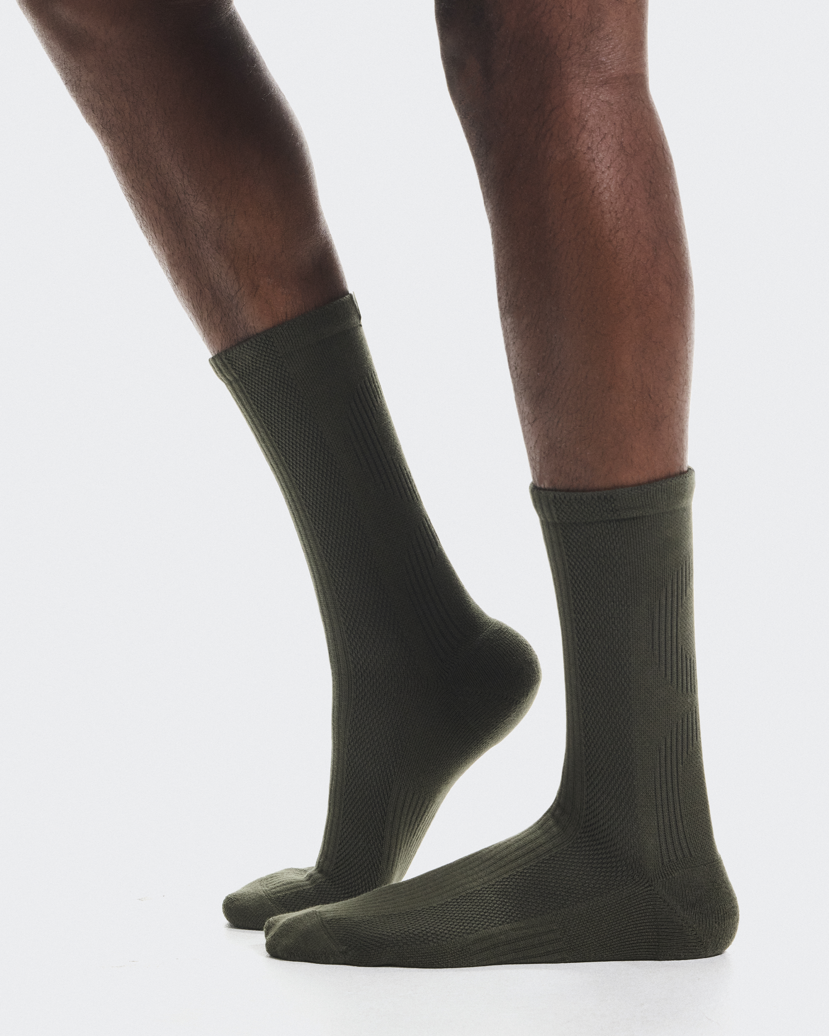 Hybrid Sock High 2P | Grey & Green | On Canada