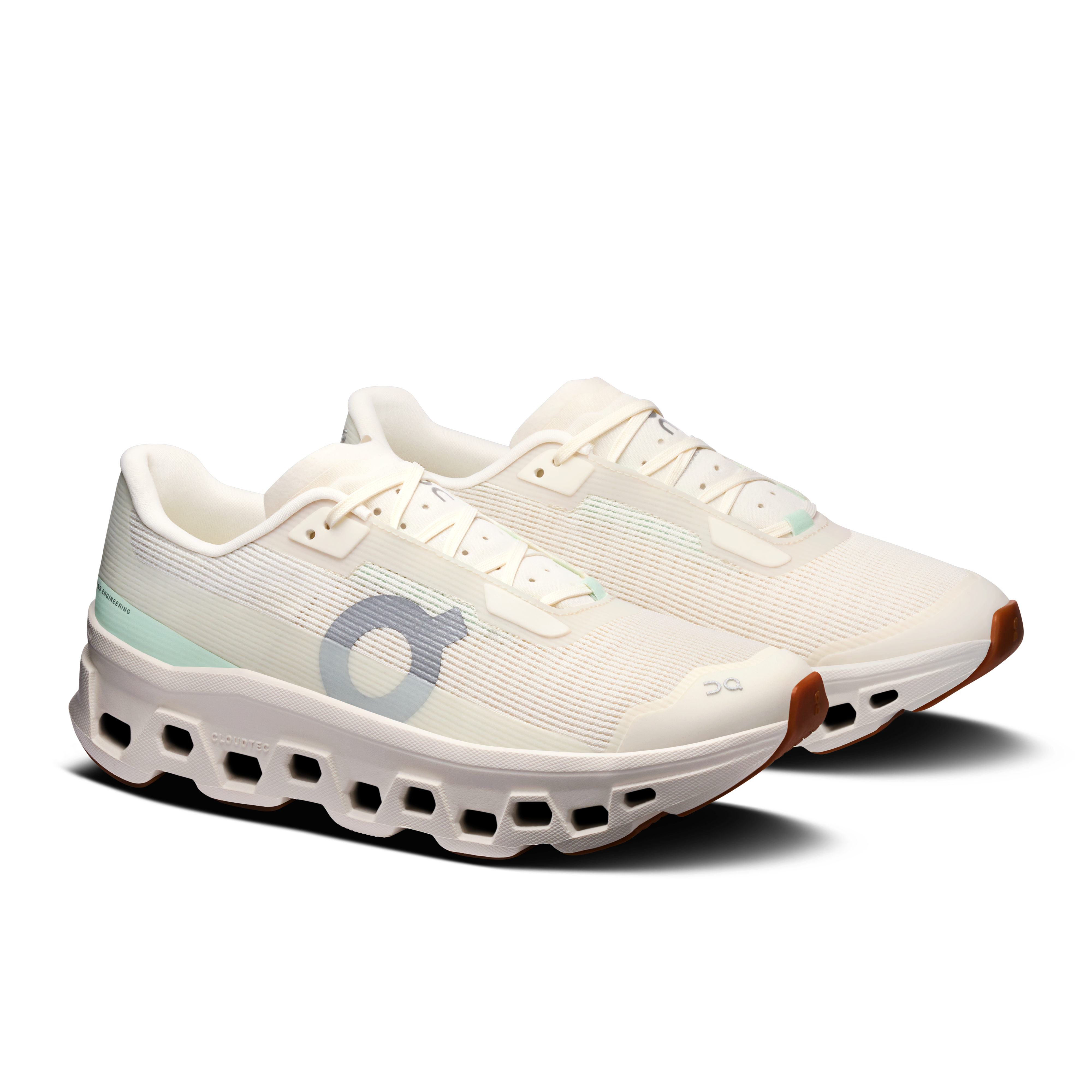 On Cloudmonster Void Ivory & Ivory Women Active life Shoes