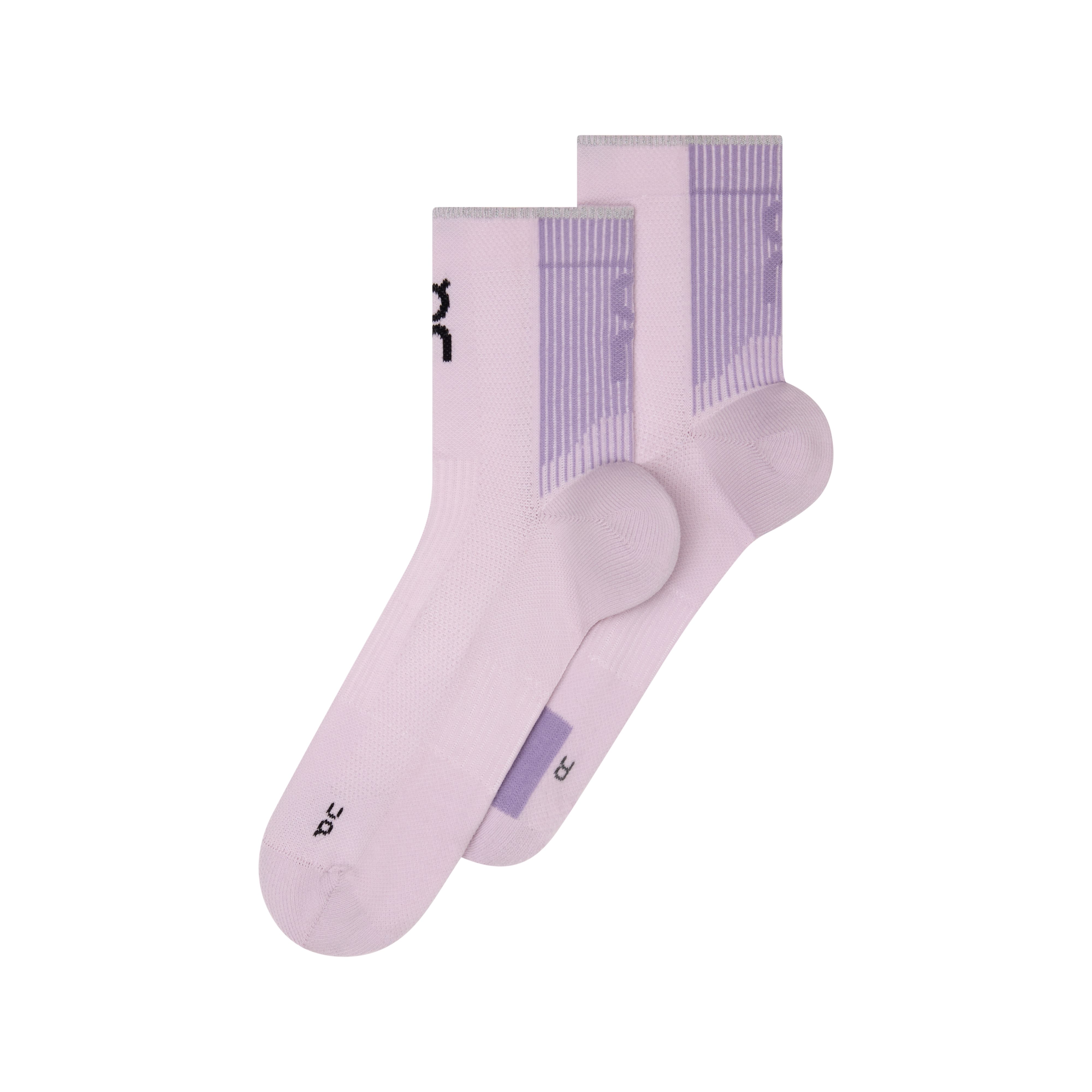 Performance Run Sock Mid in Foxglove/Mallow