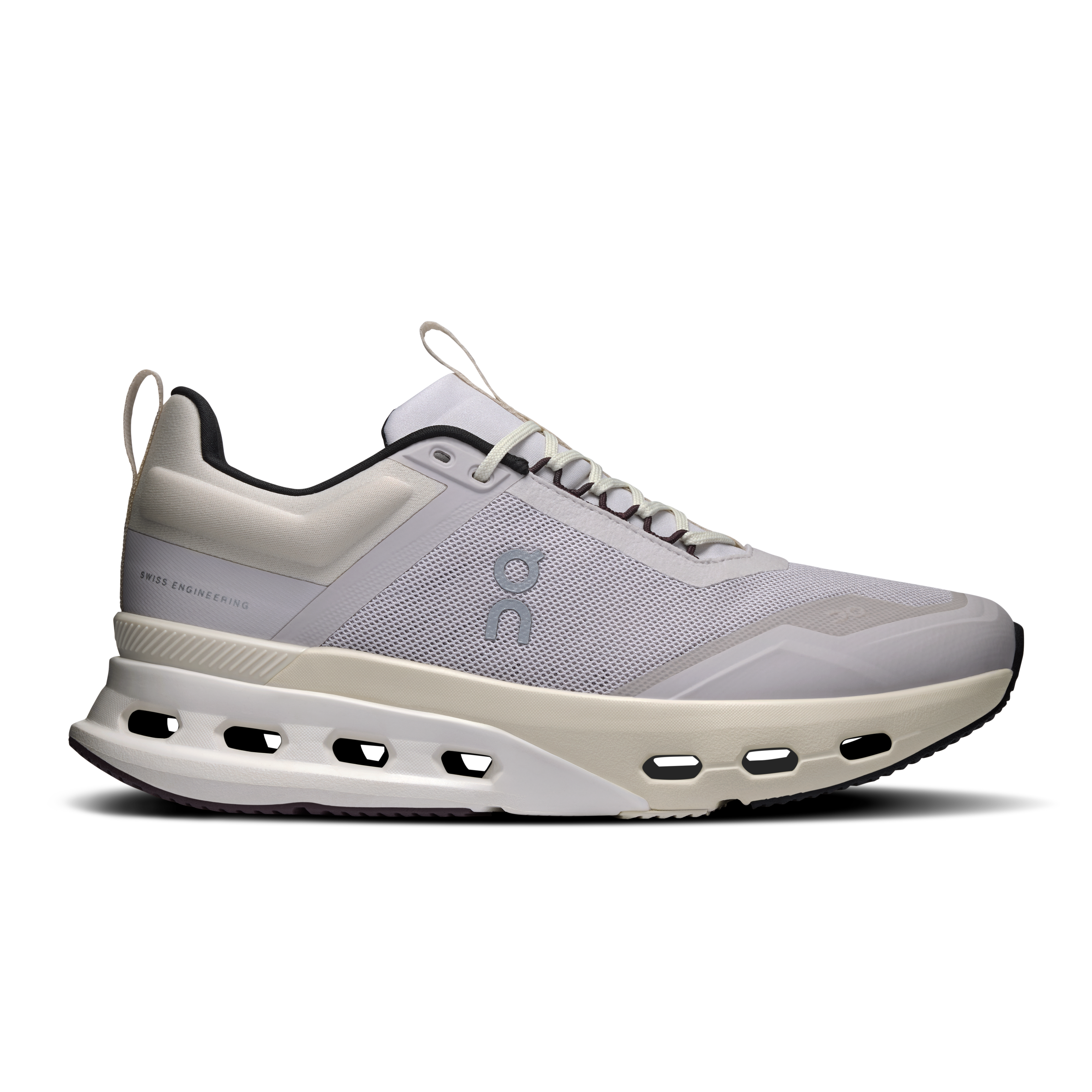 Cloudnova X Gym Shoe in Silver/Mulberry