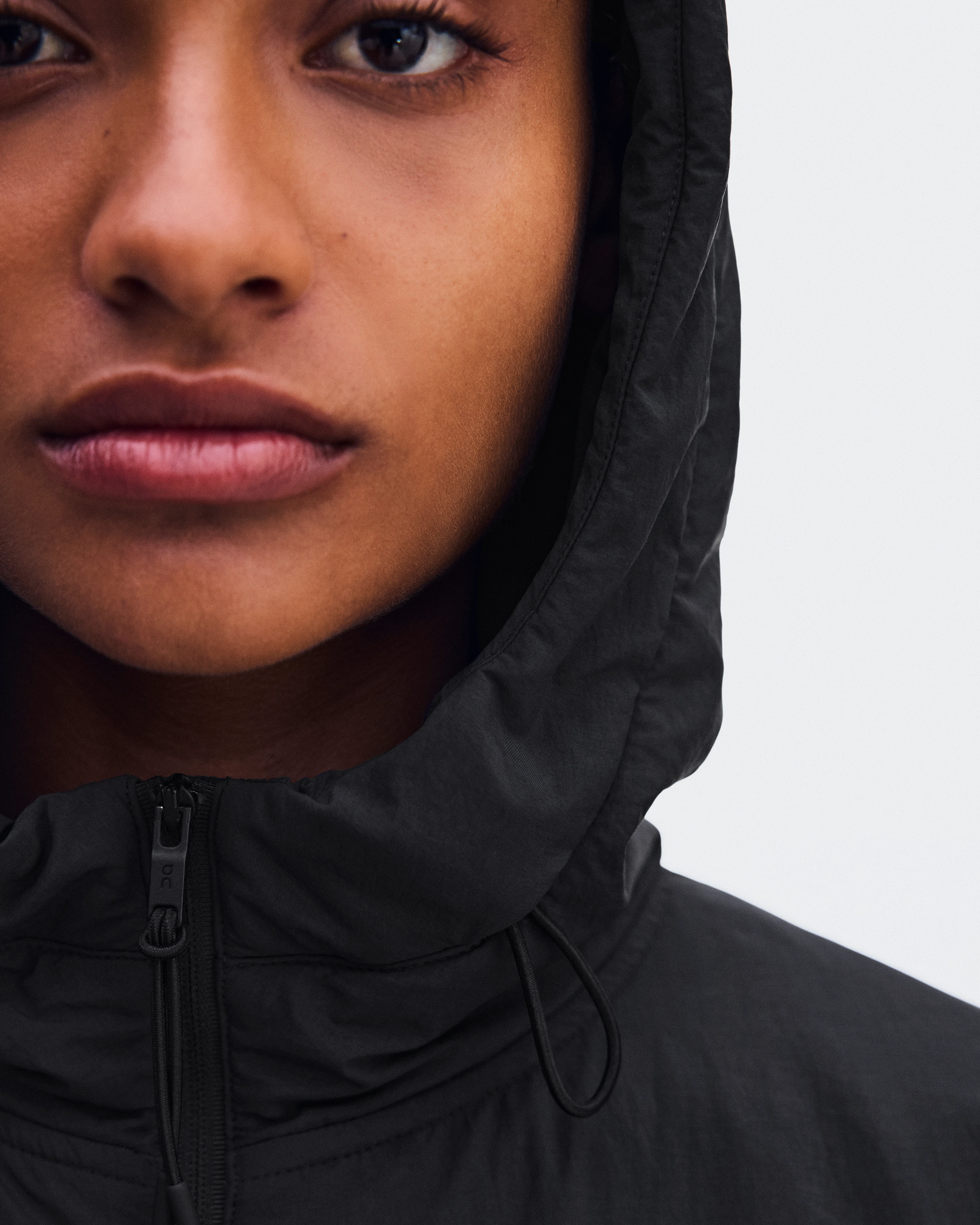 On Insulated Half-Zip Anorak Black 여성 재킷