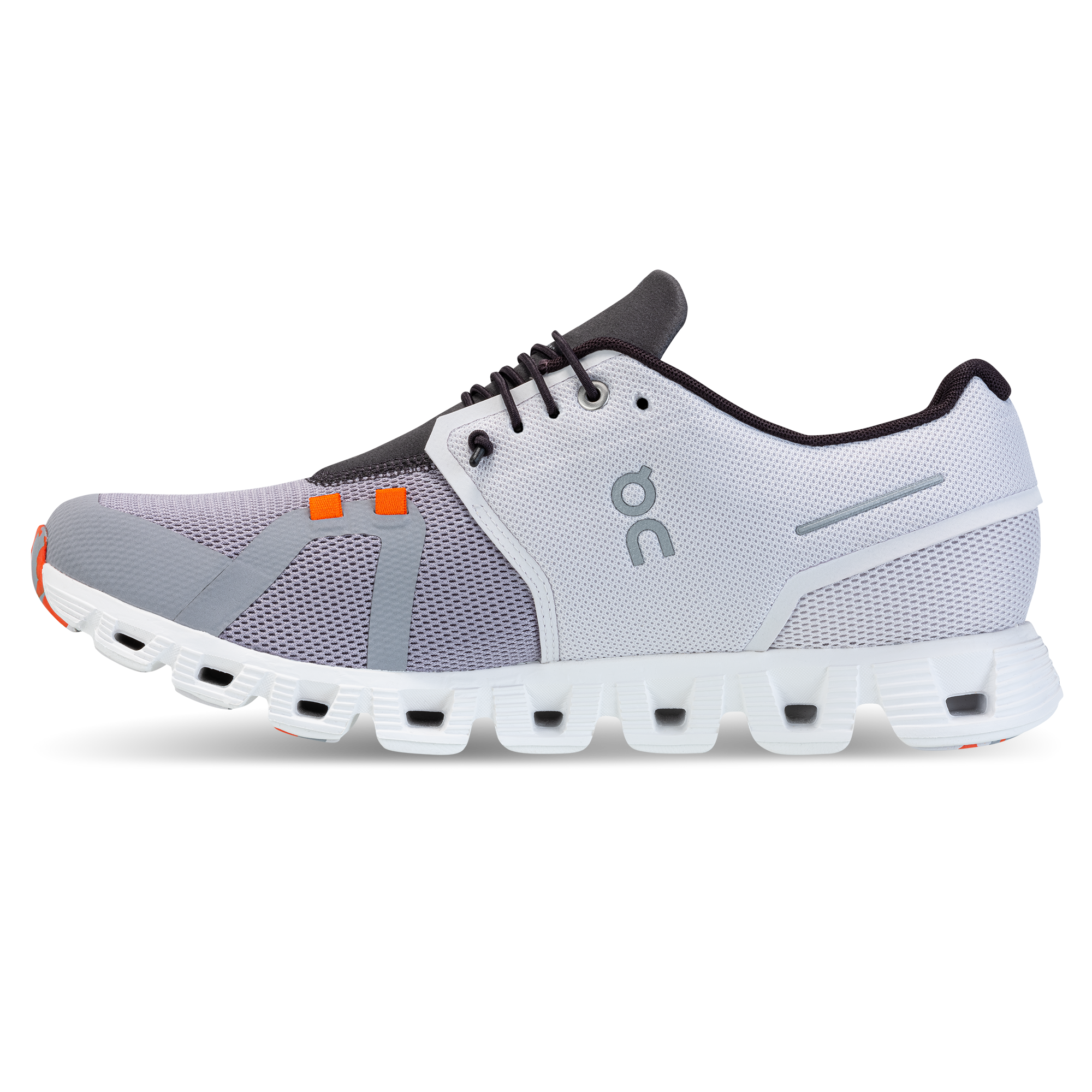 On Cloud 5 Fuse Frost & Alloy Herren Aktiver Lebensstil Schuhe