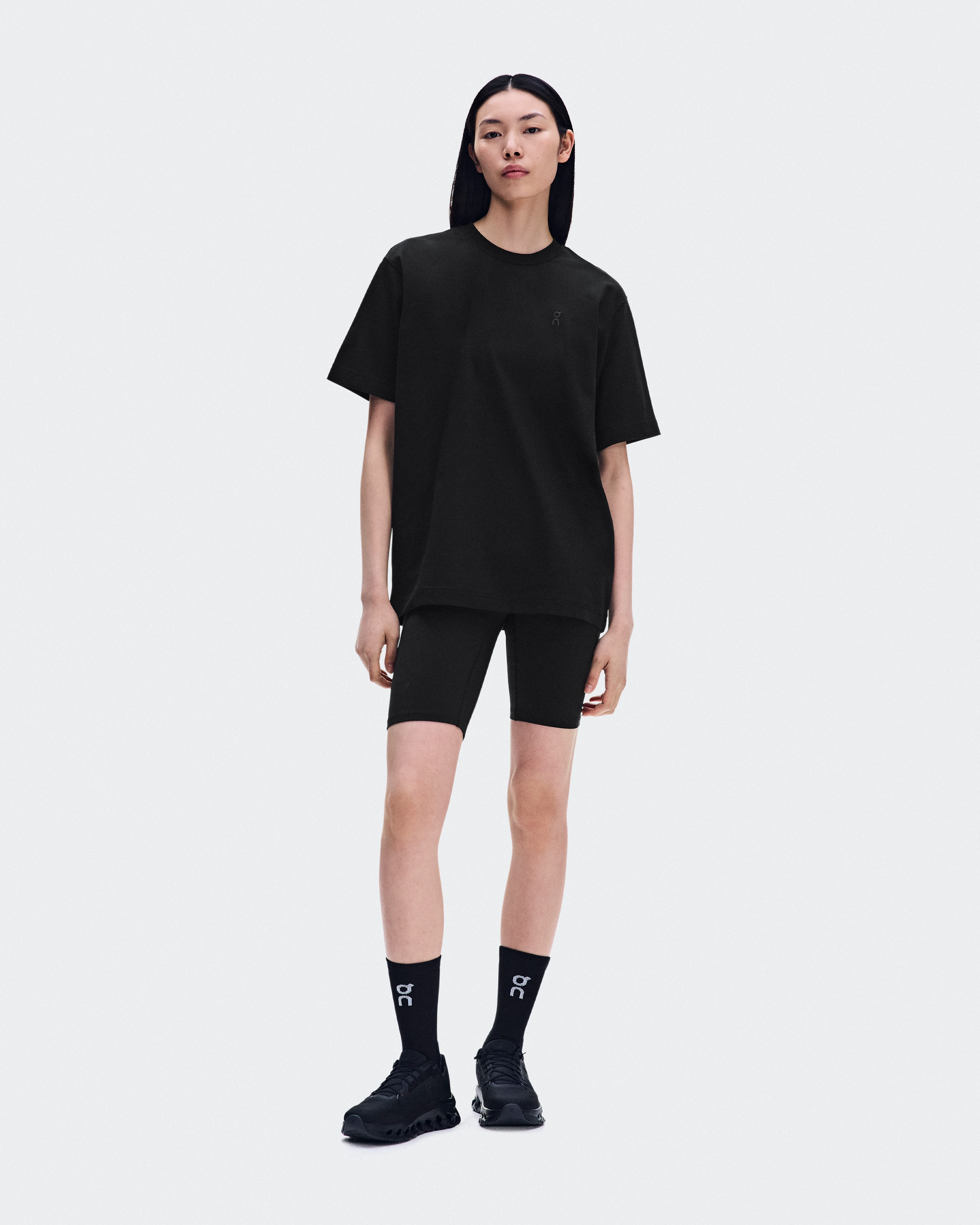On Club Collective-T Runner Black Donna Maglie e magliette