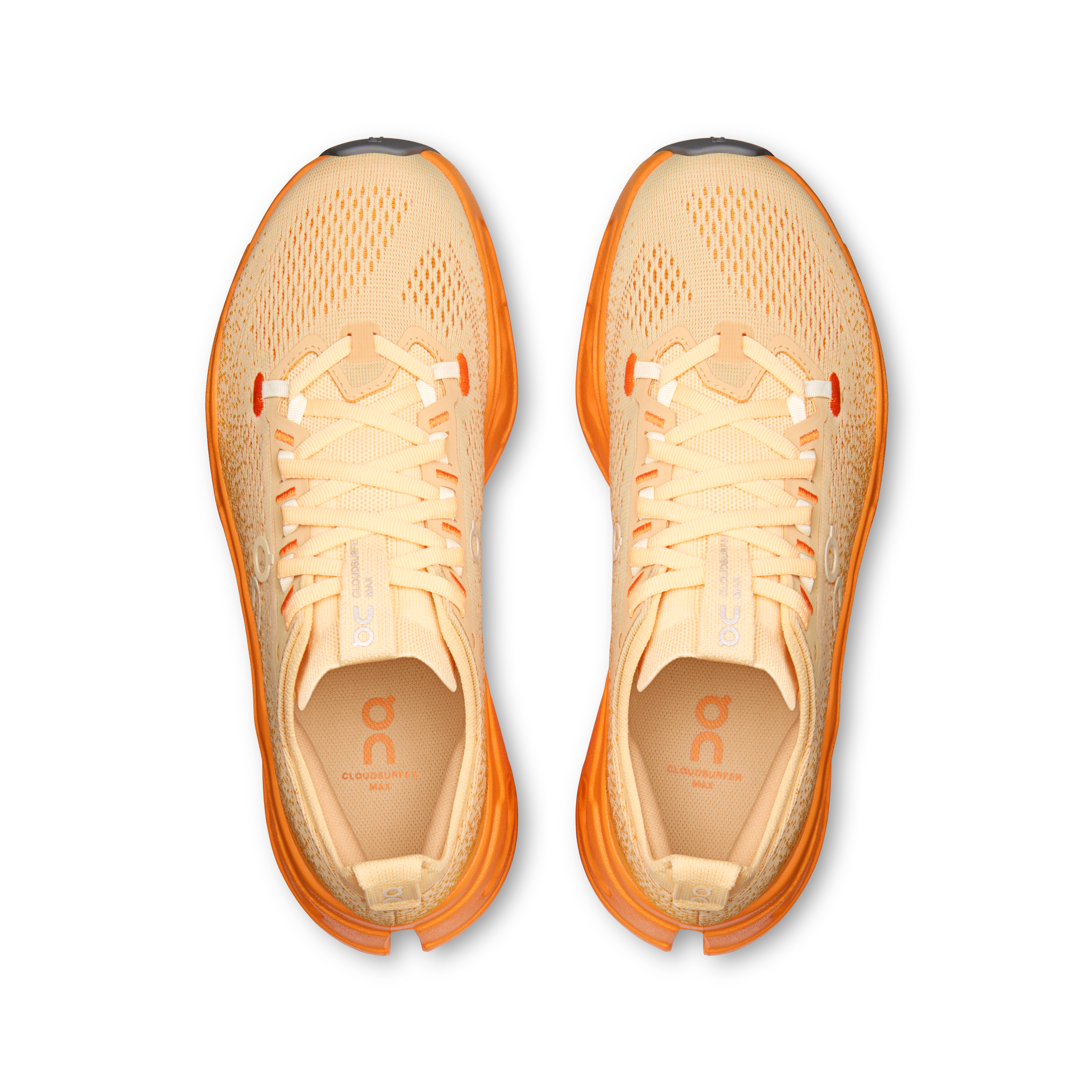On Cloudsurfer Max Squash & Saffron Women – Long runs, smooth ride Shoes
