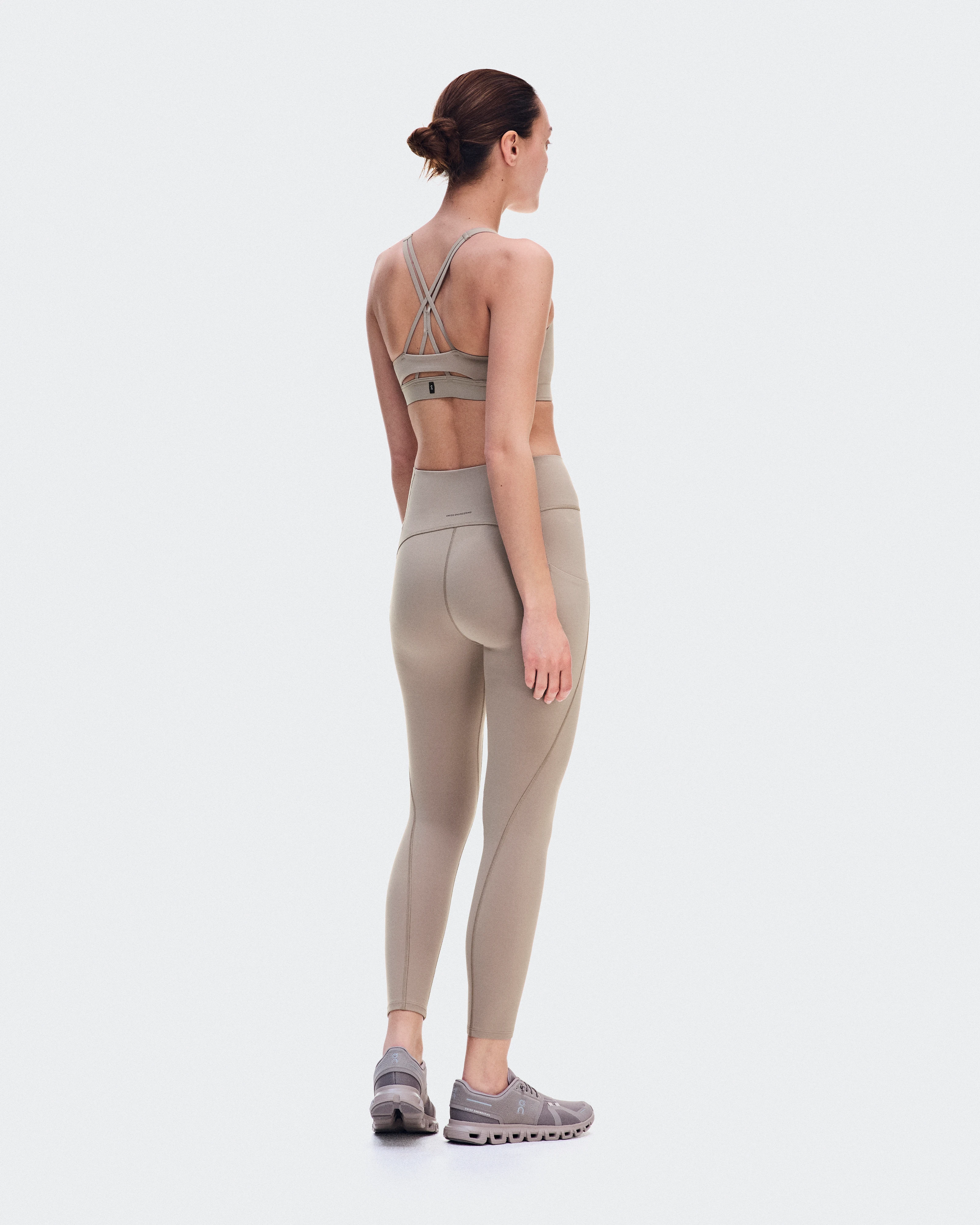 On Studio Leggings 7/8 Clay Women Tights