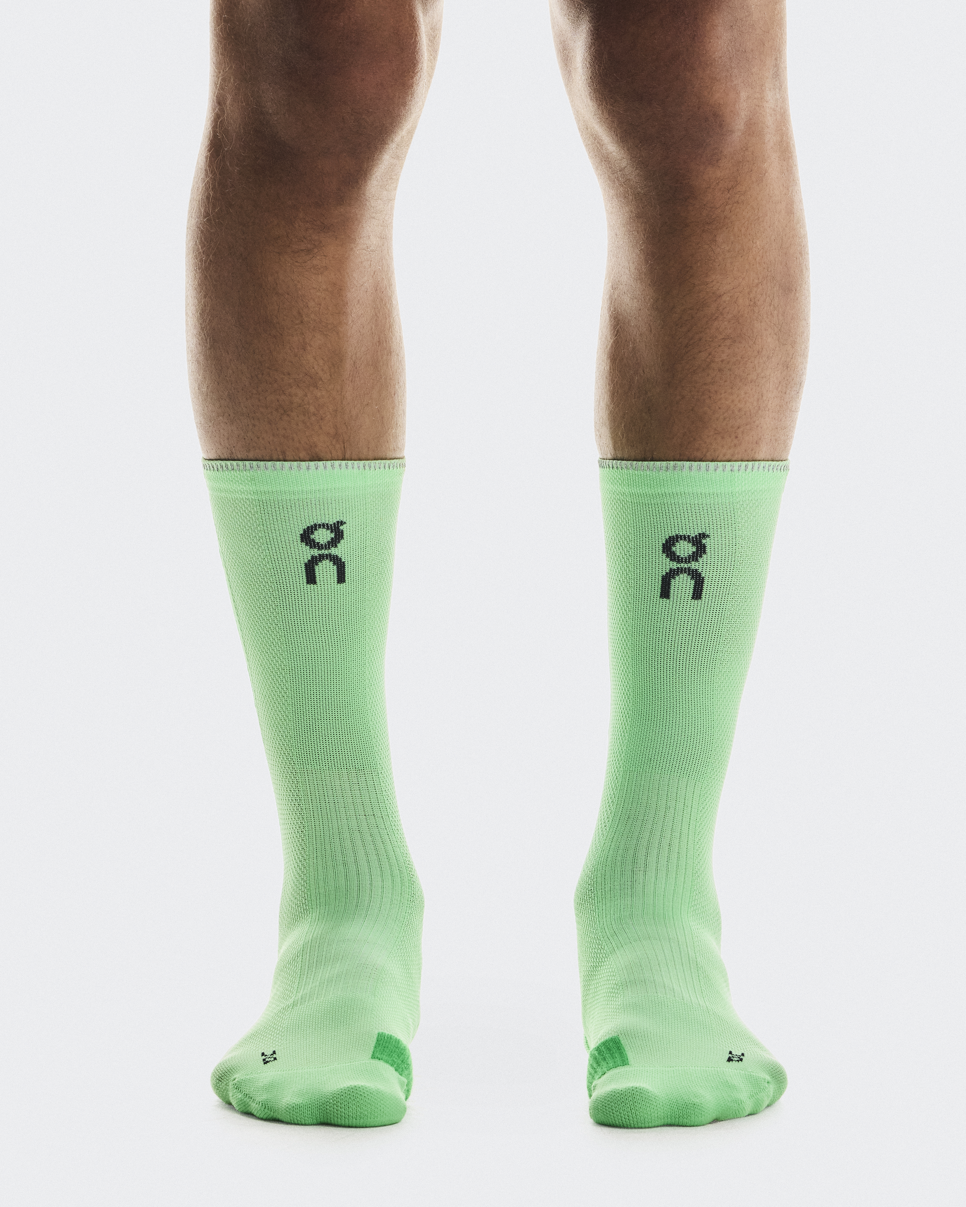 On Performance Run Sock High en Honeydew/Parsley, Talla: 43 - 46, Polyester