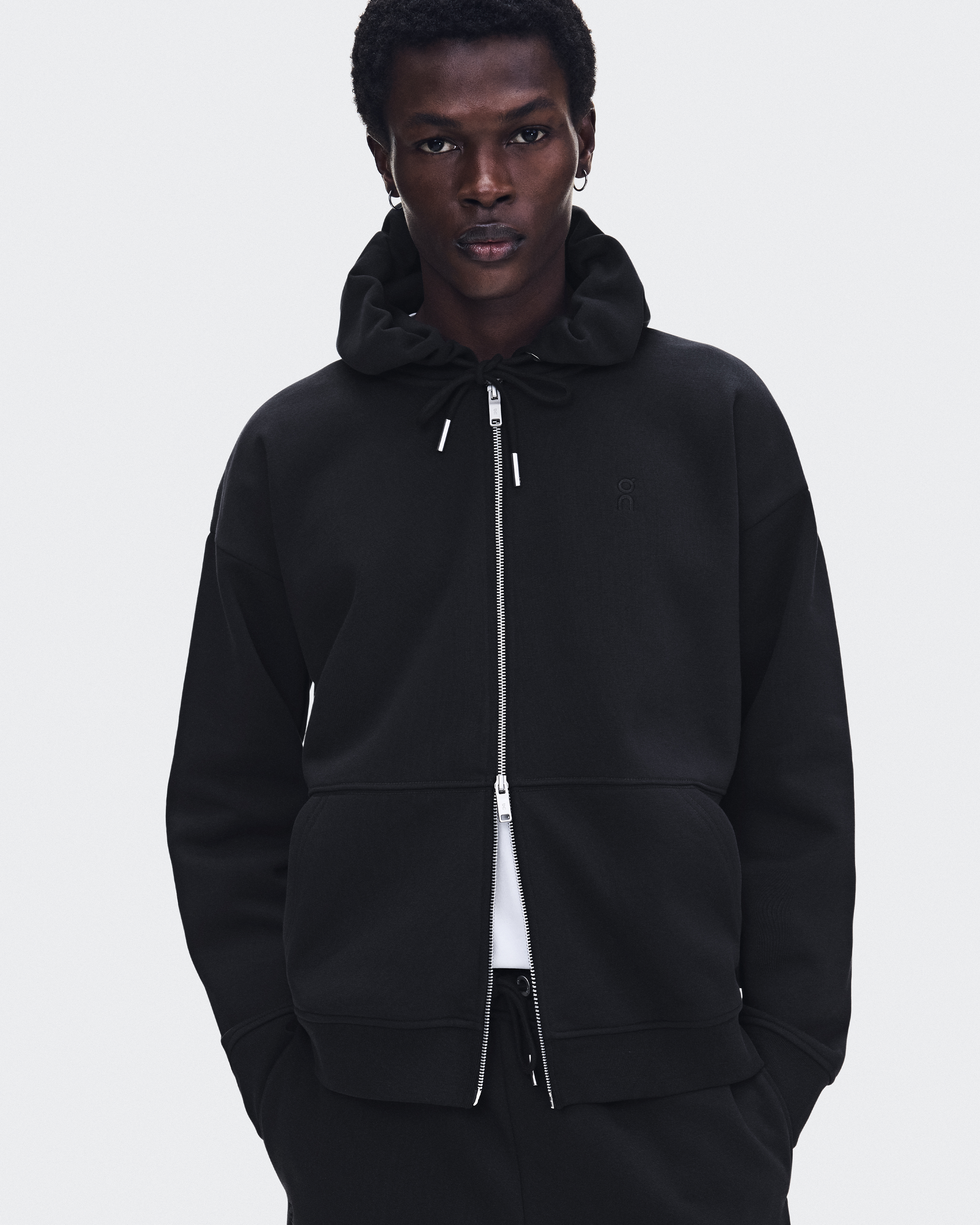 Men's Club Collective Full Zip Hoodie | Black | On United States