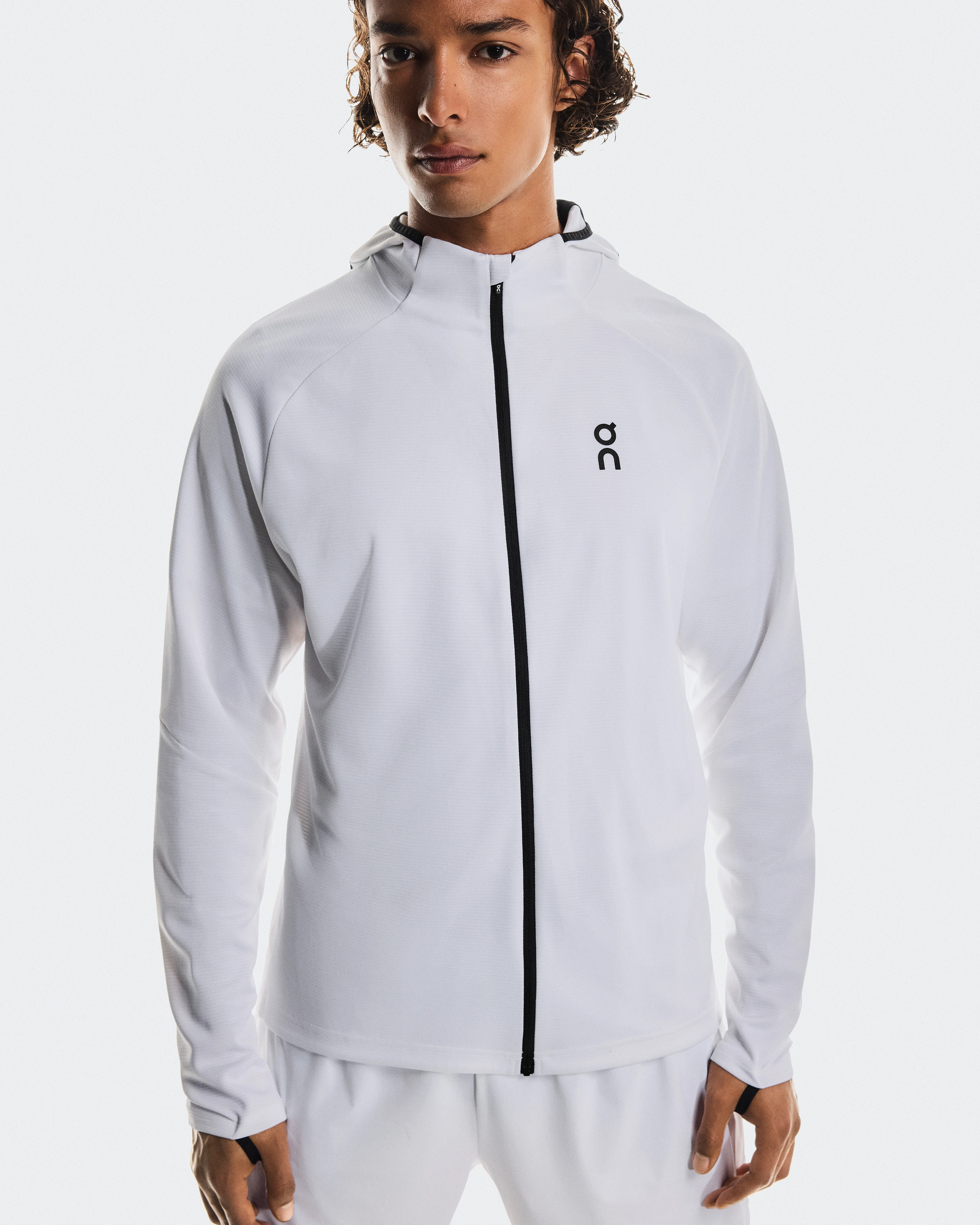 On Climate Zip Hoodie White Men Hoodies and sweatshirts