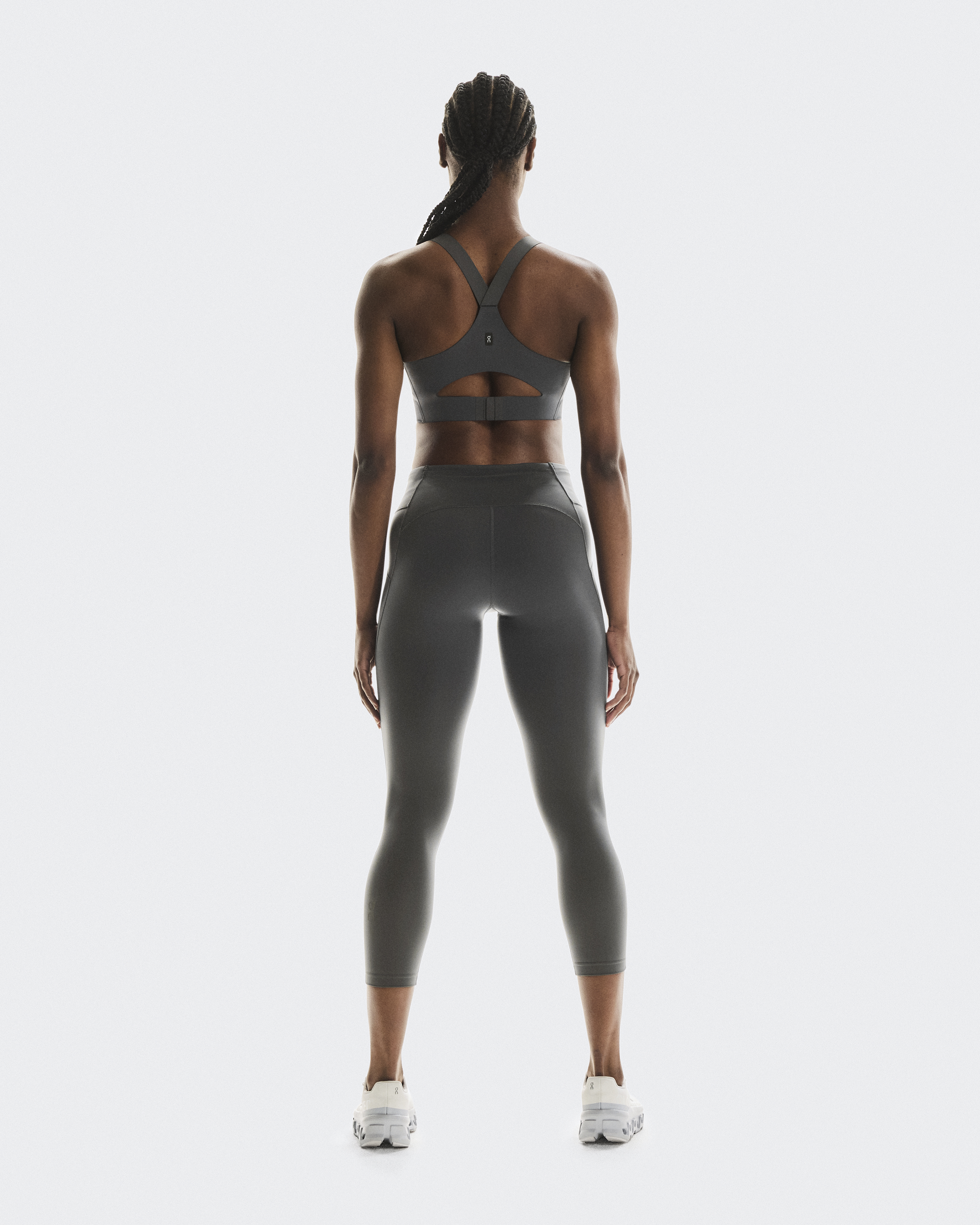 Women's Performance Tights 7/8 | Grey | On Japan