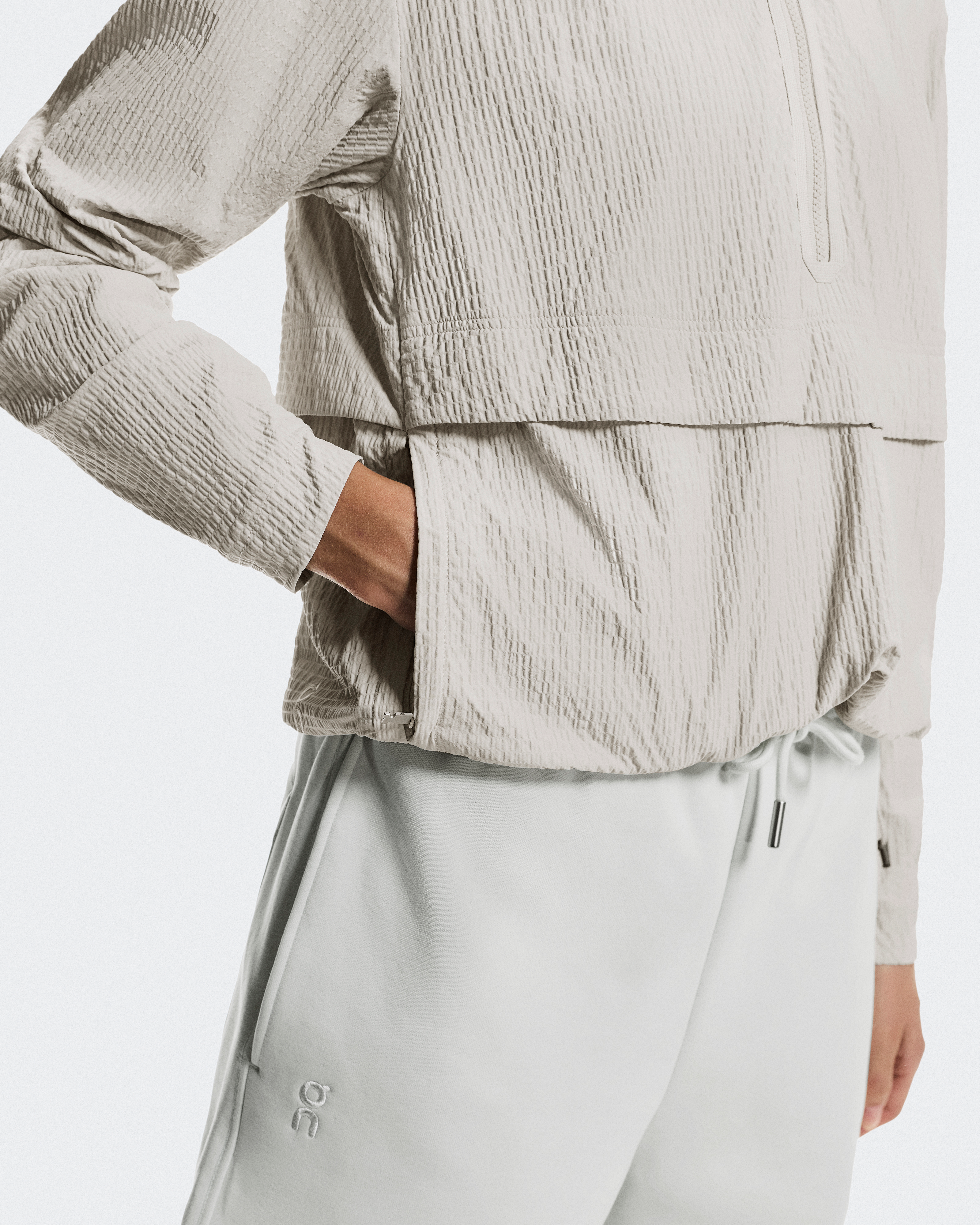 Courtside 1/2 Zip EazeWomen / Sand / L