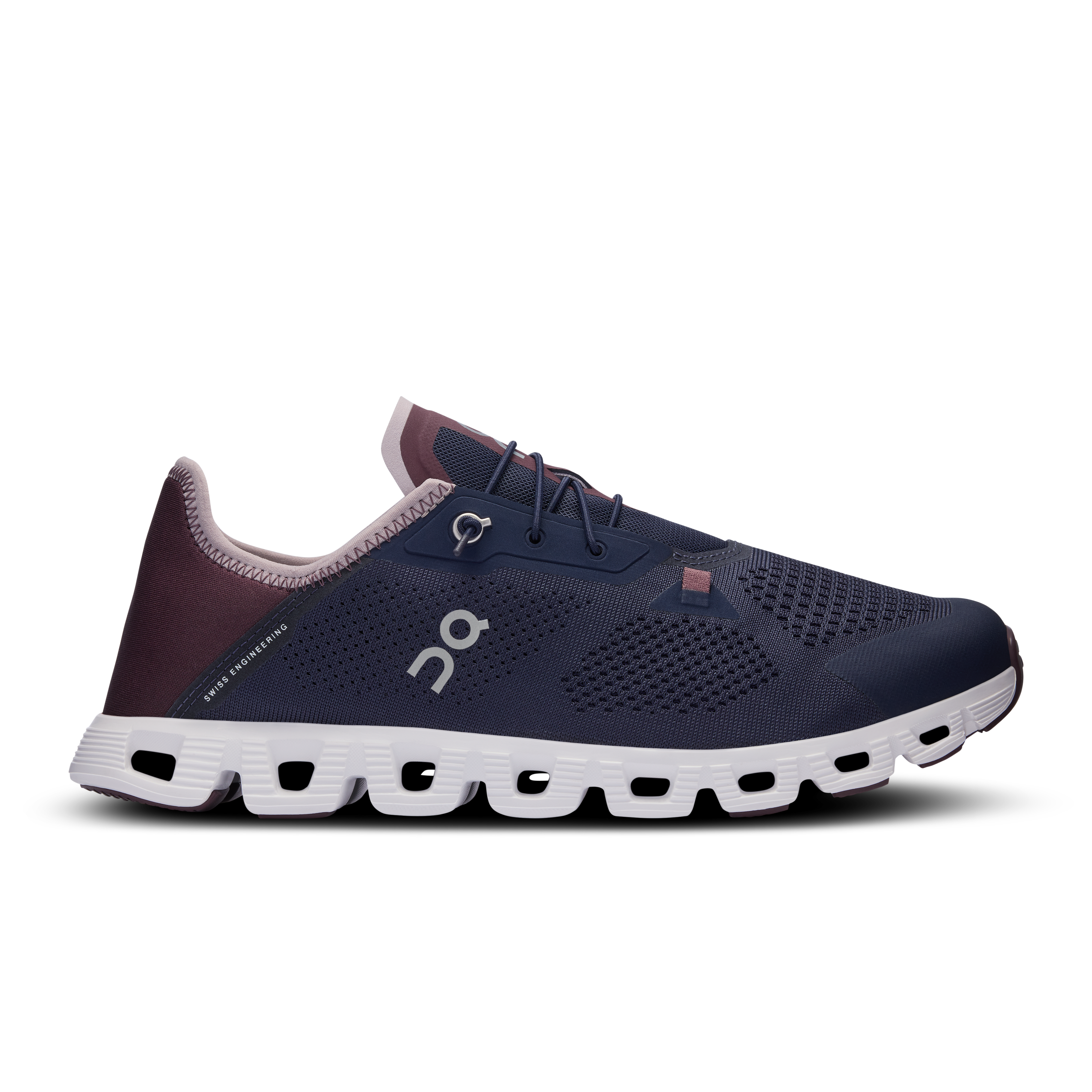 Cloud 5 Coast Lifestyle Shoe in Midnight/Mulberry