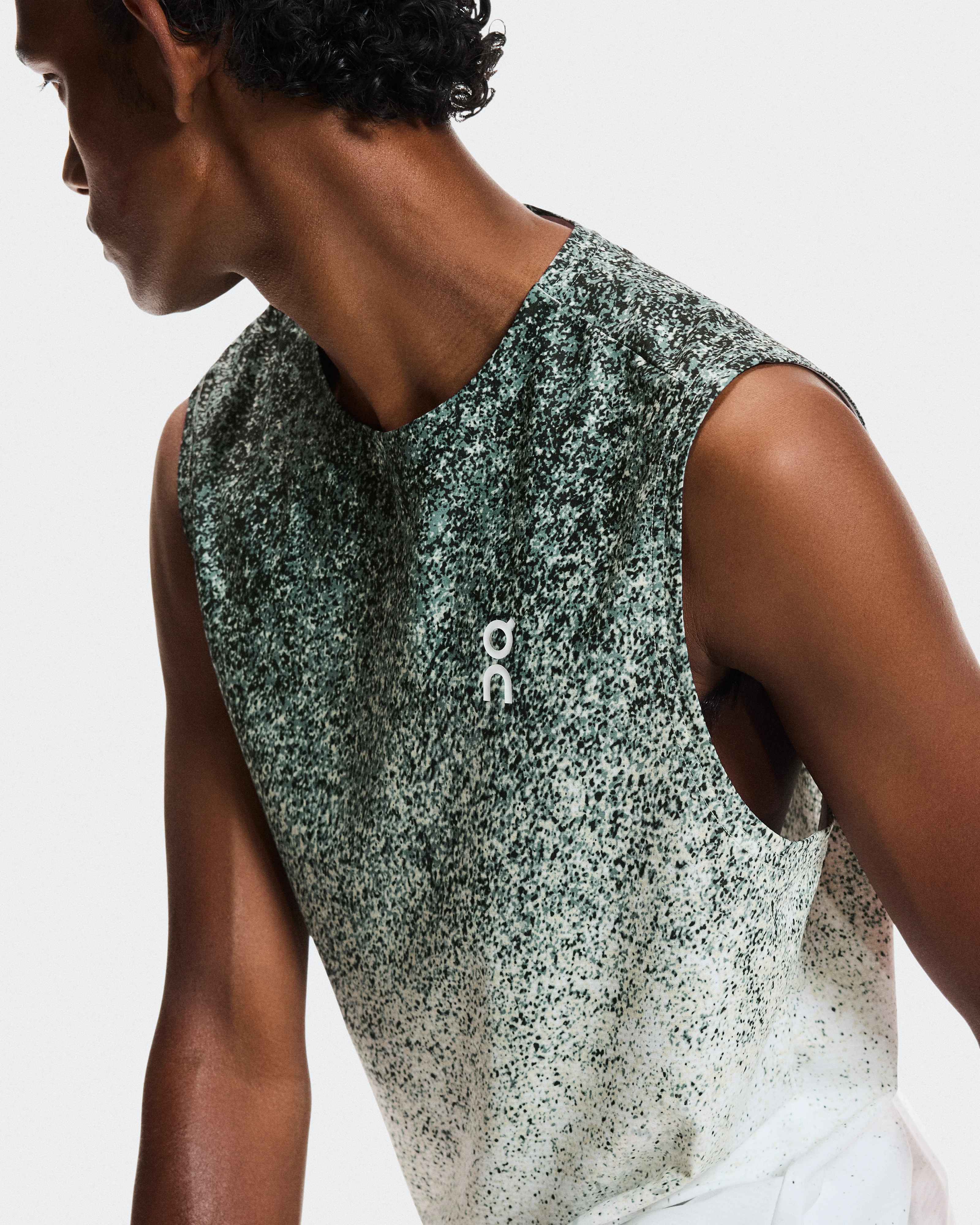 On Court Tank Fade Mineral & White Uomo Maglie e magliette