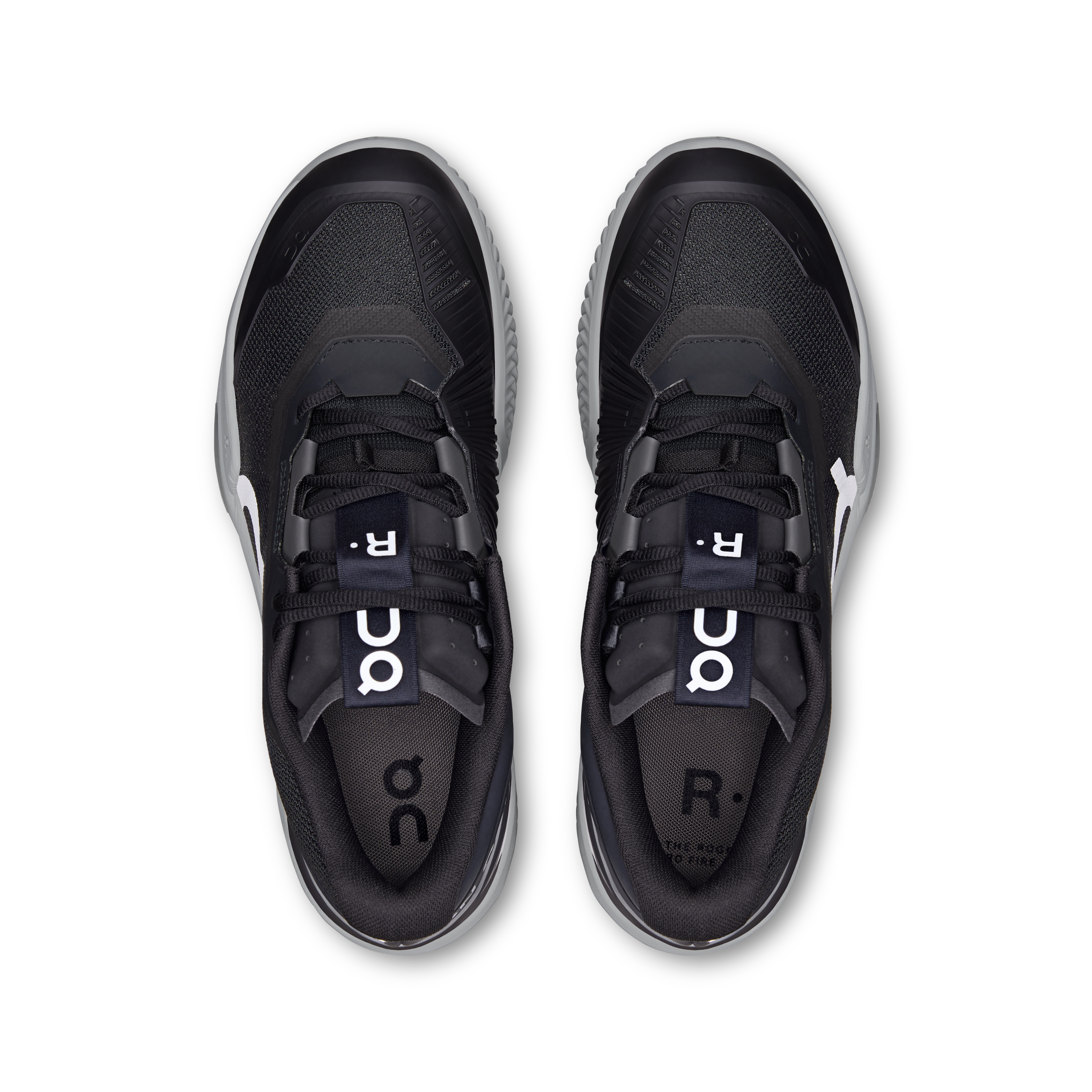 On THE ROGER Pro Fire Clay Black & Eclipse Men Tennis Shoes