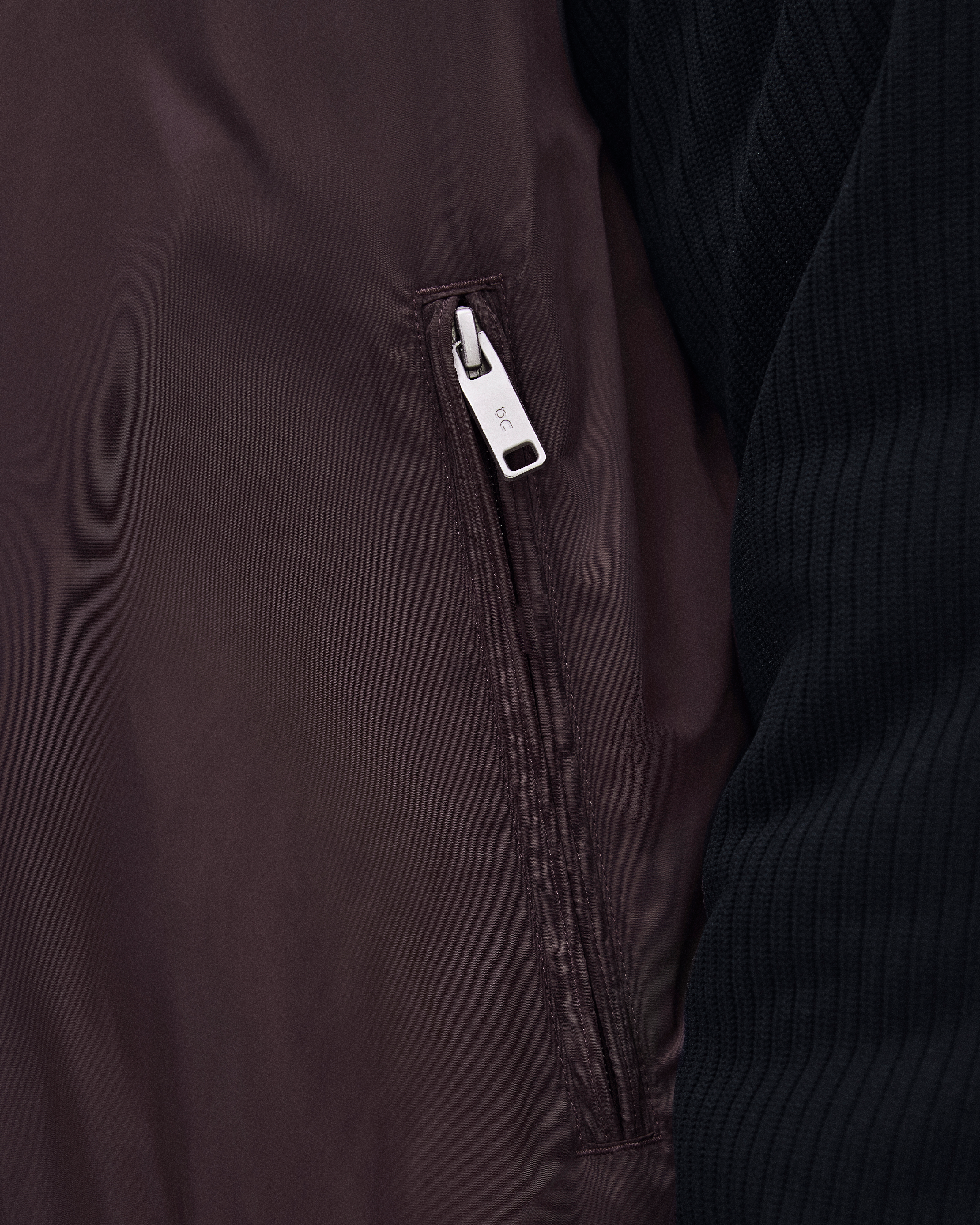 Courtside BomberMen / Mulberry | Black / S