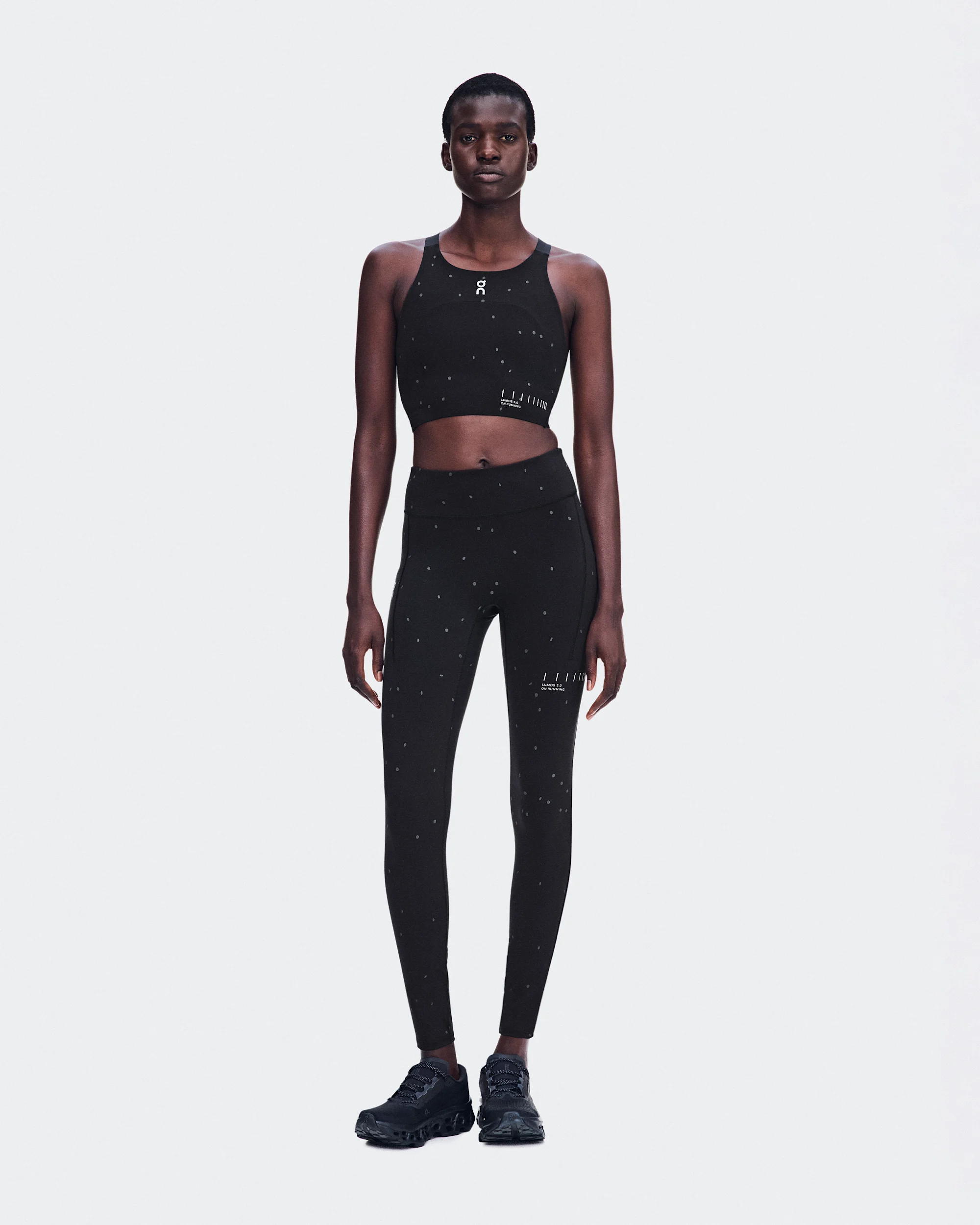 Women's Performance Crop Lumos Black | Eclipse