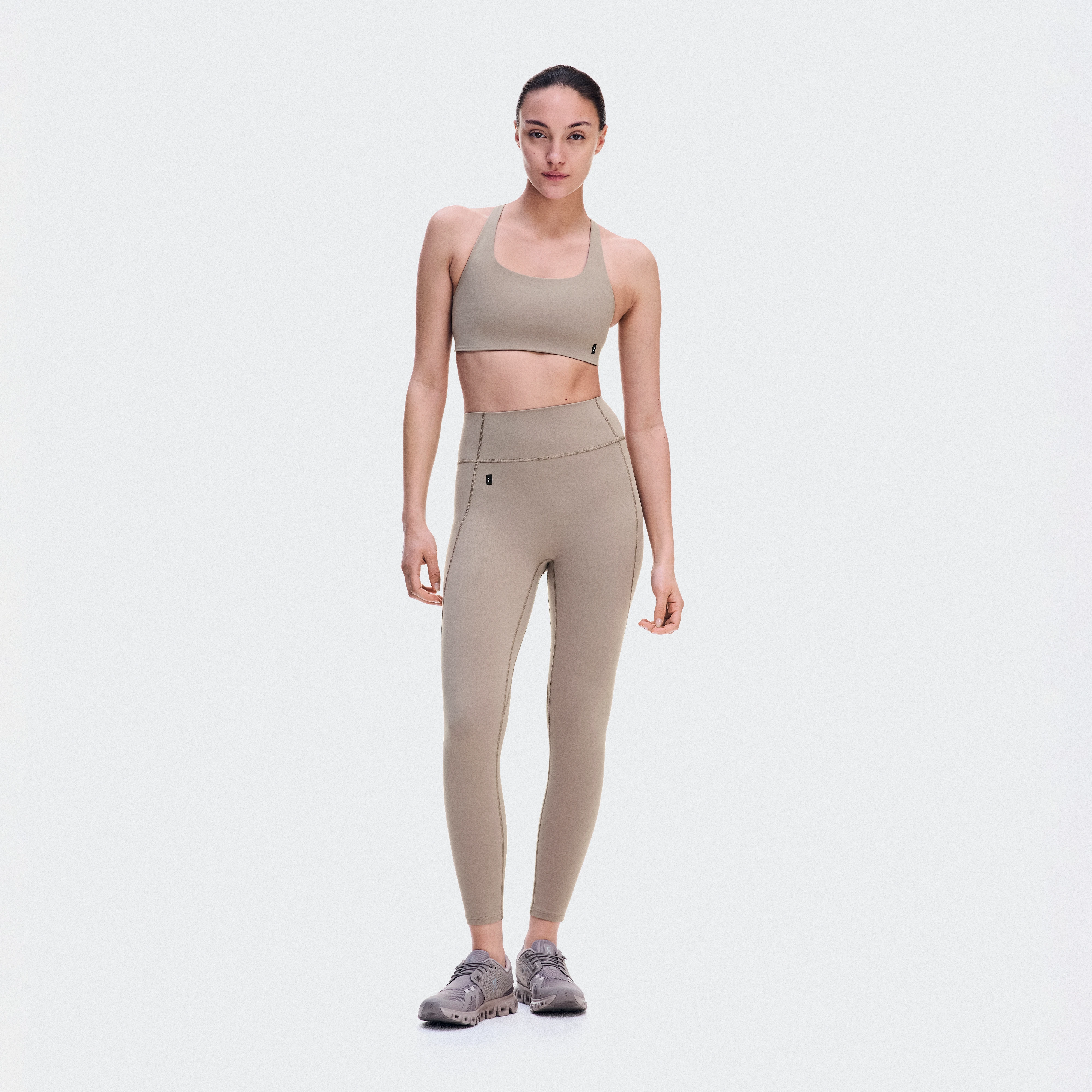 On Studio Leggings 7/8 Clay Women – Low-impact training Tights
