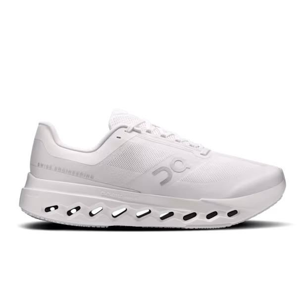 Cloudsurfer Next Wide Road Running Shoe in White/White