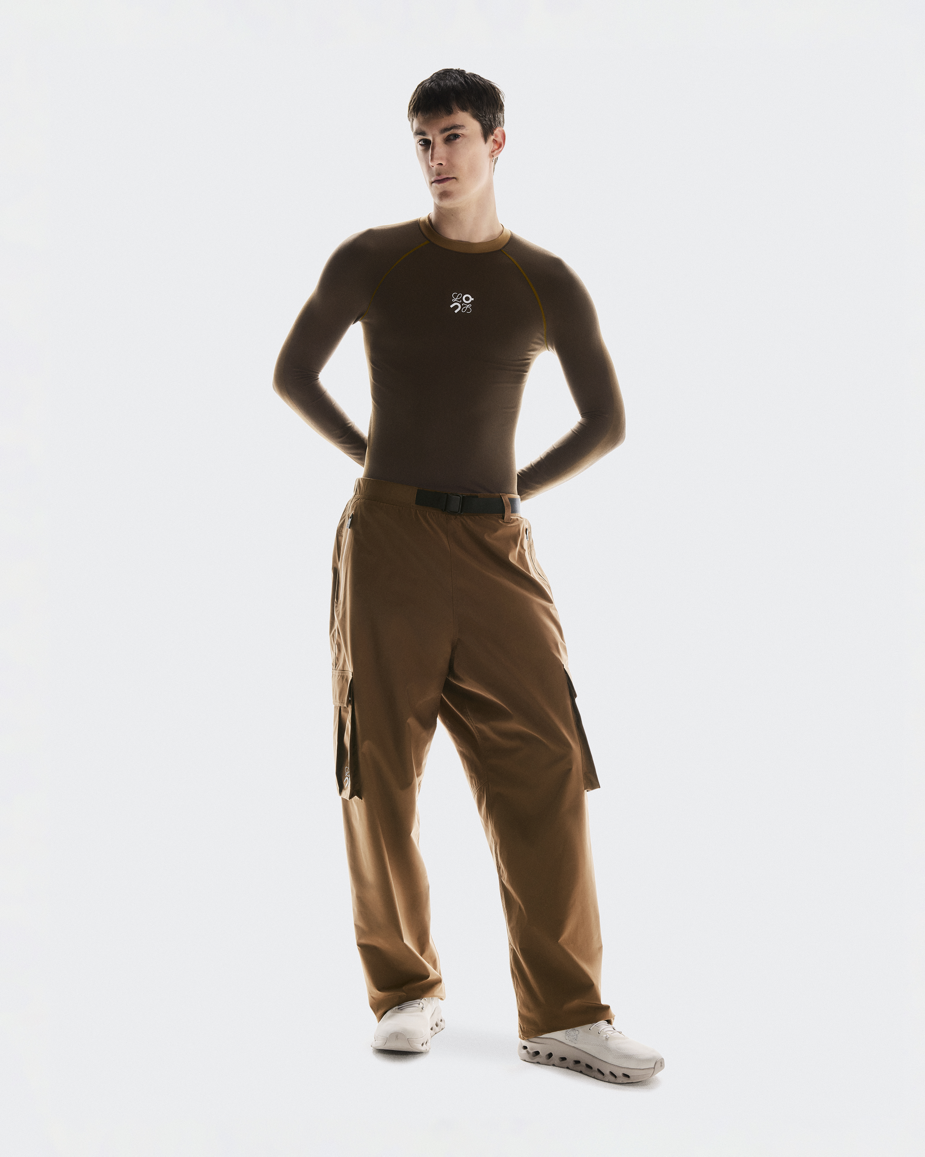 LOEWE CARGO TROUSERS ロエベ カーゴ スラックスパンツ LOEWE(ロエベ) カーゴスラックス H526Y04X17 ブラック サイズ 46
