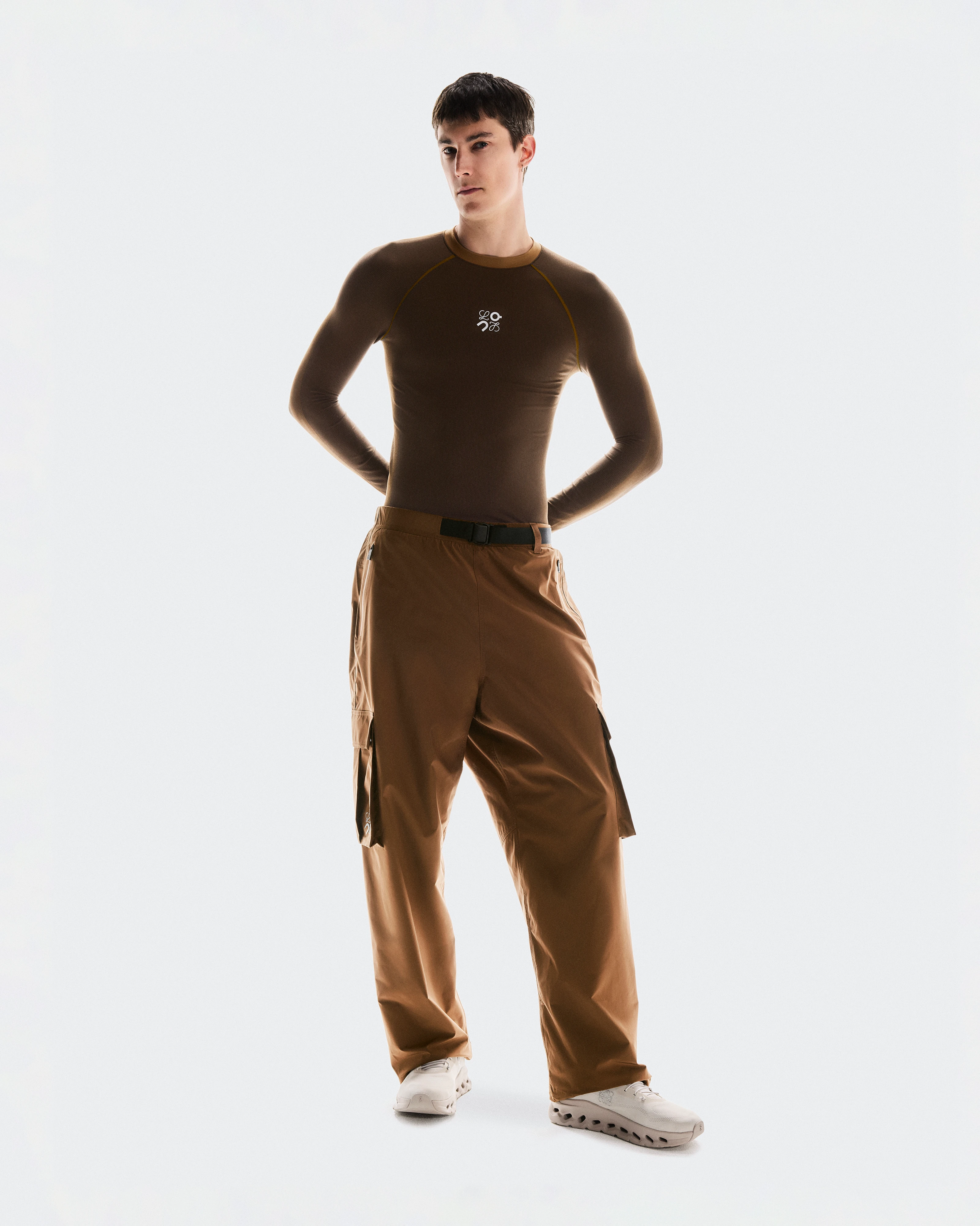 On Cargo Trousers LOEWE Toffee Men Pants