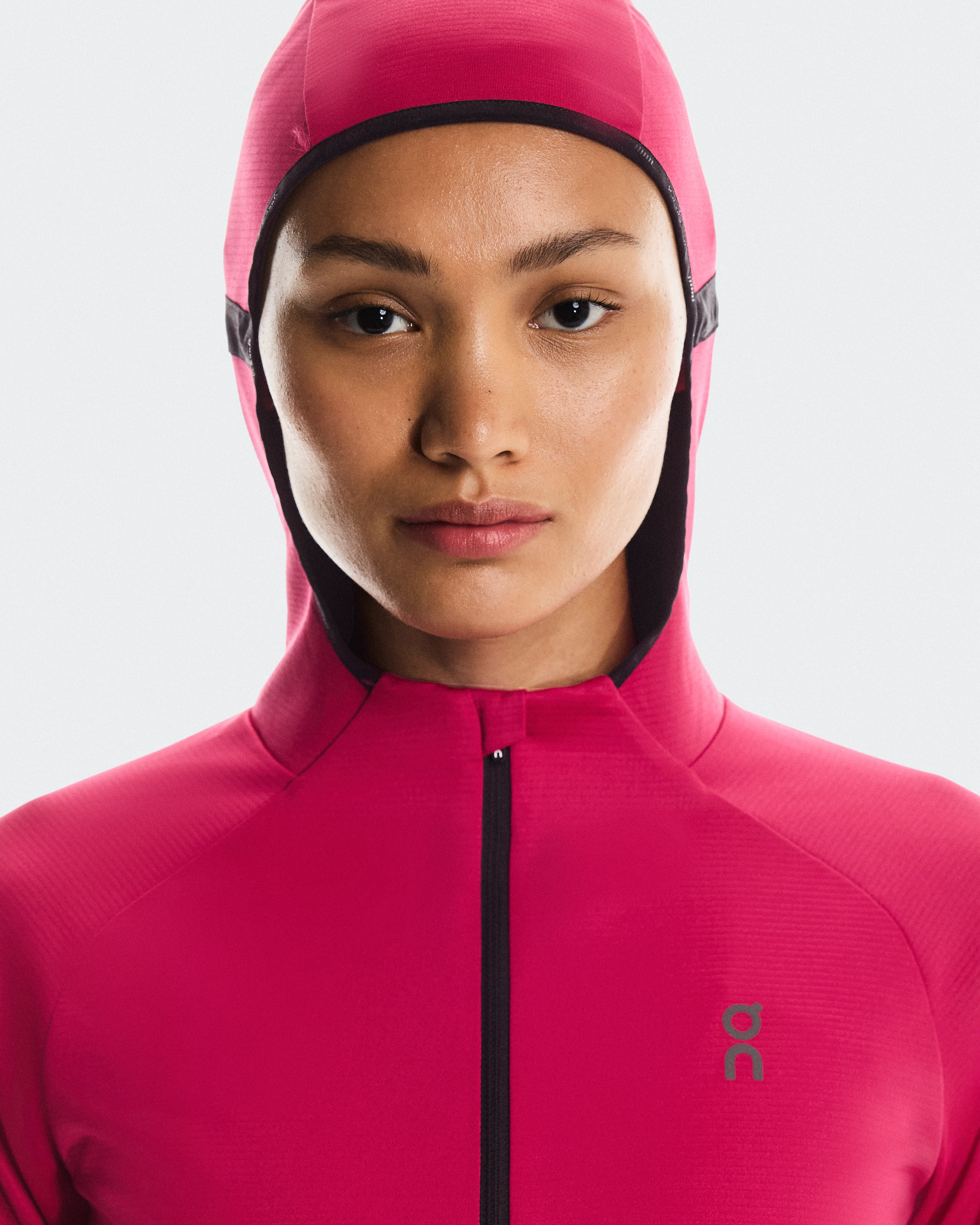 On Climate Zip Hoodie Grenadine Women Hoodies and sweatshirts