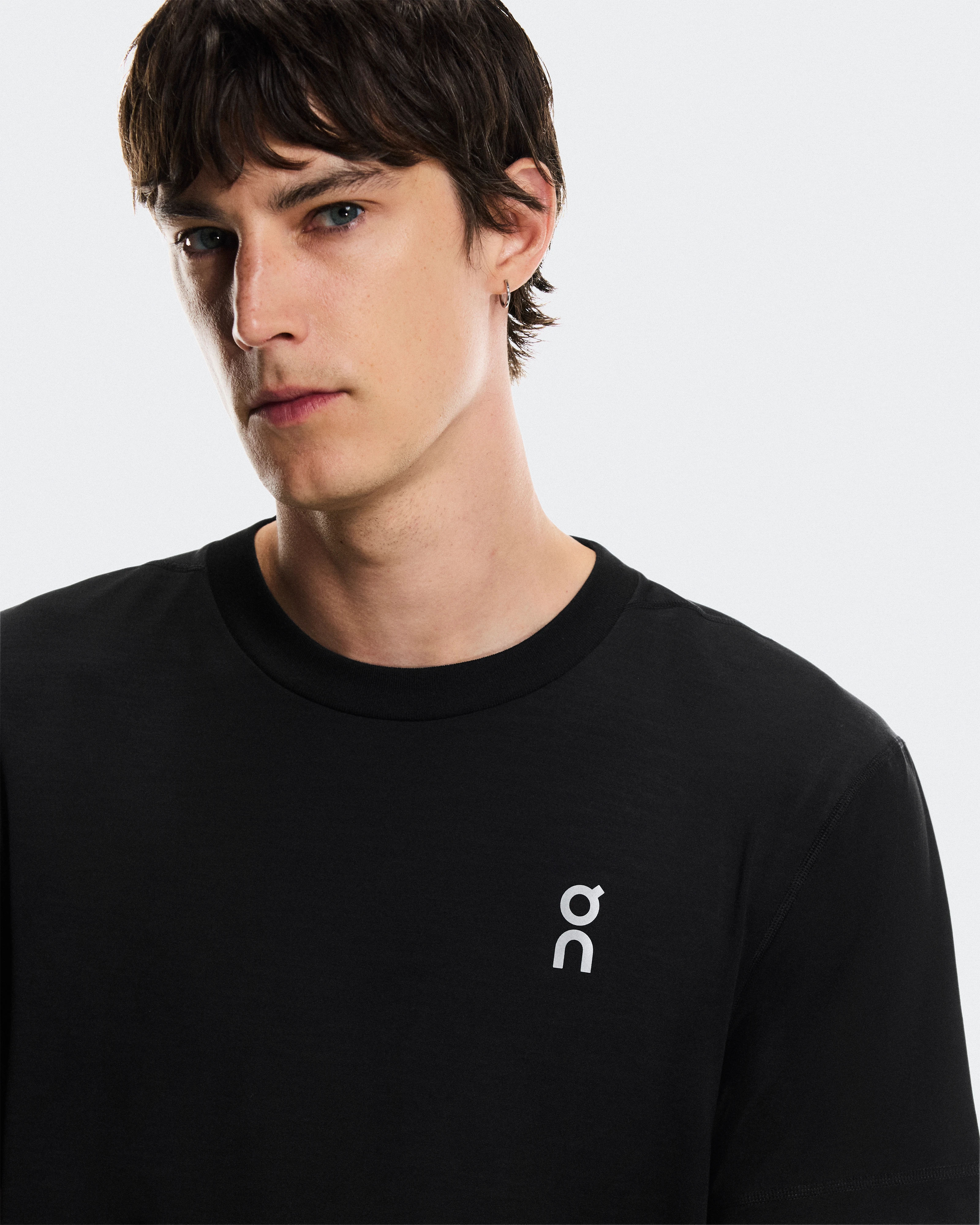On Train-T Black Men Tops and t-shirts