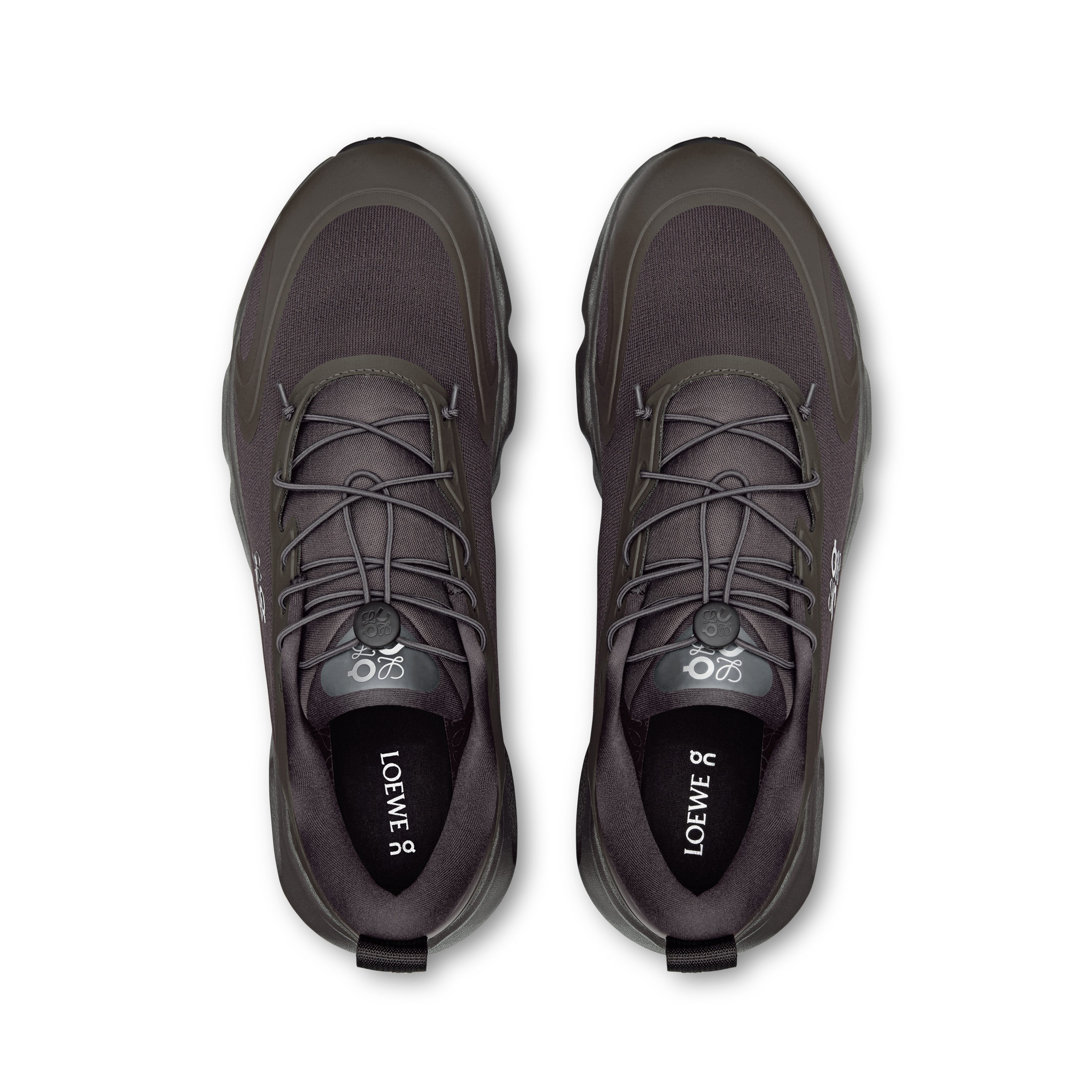 On Cloudsolo LOEWE Dark Brown & Black Men Shoes